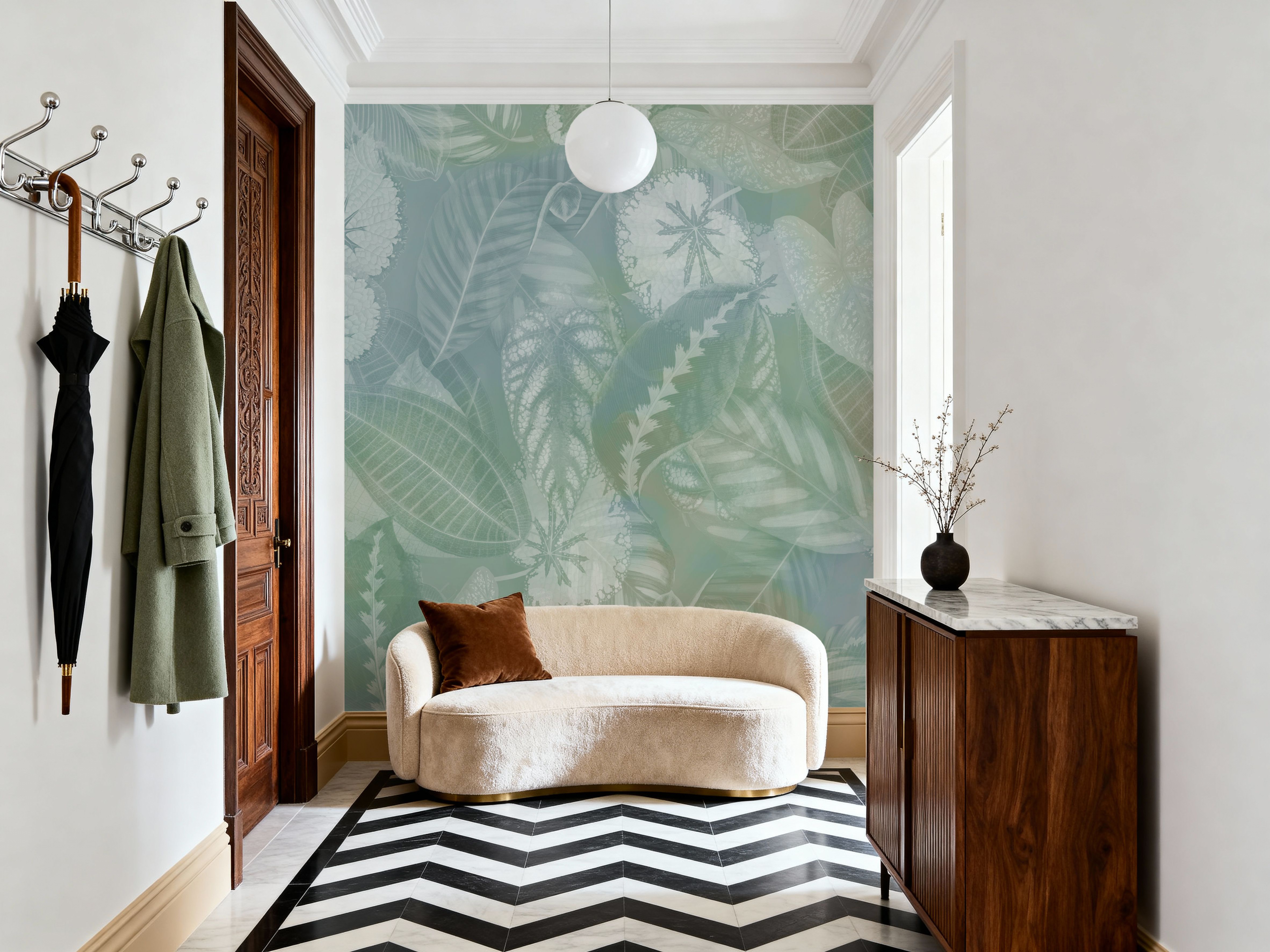 Secret Leaves, Wallpaper