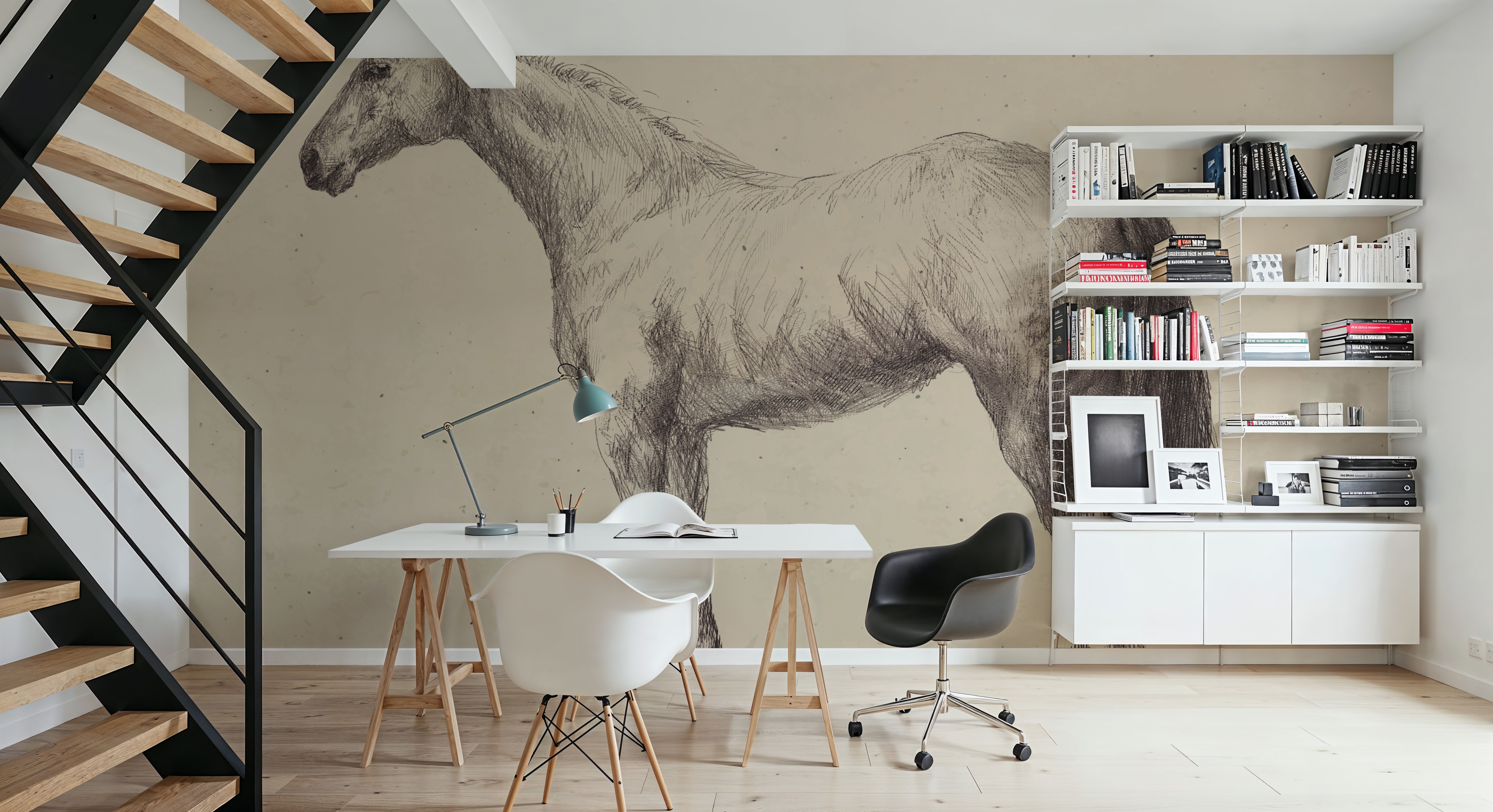 Standing Horse Sketch