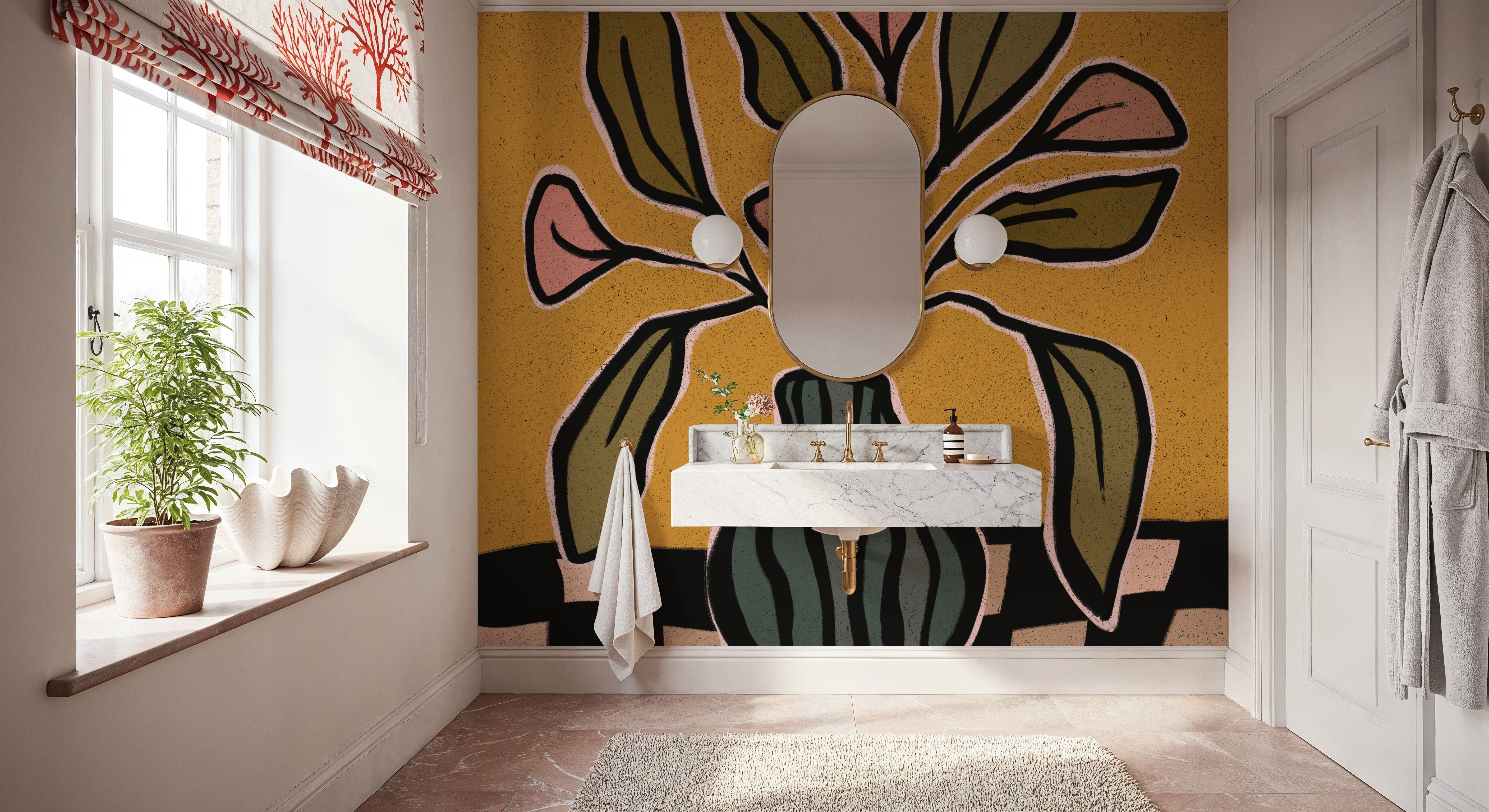 Checkerboard Floral II