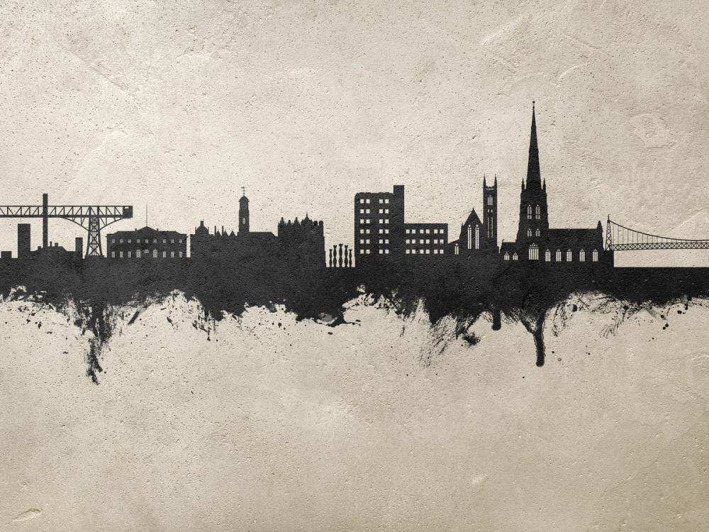 Warrington England Skyline Concrete