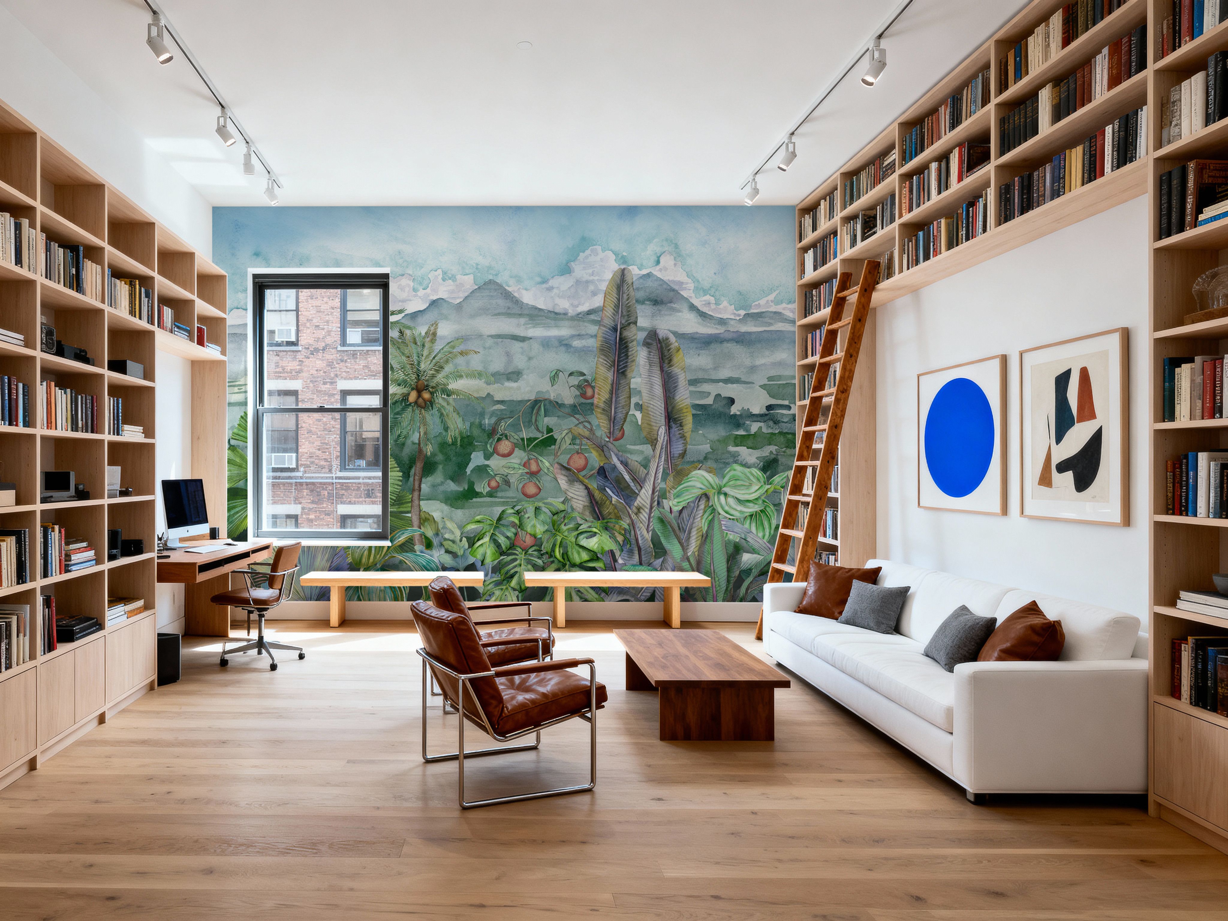 Tropical Haven, Wallpaper