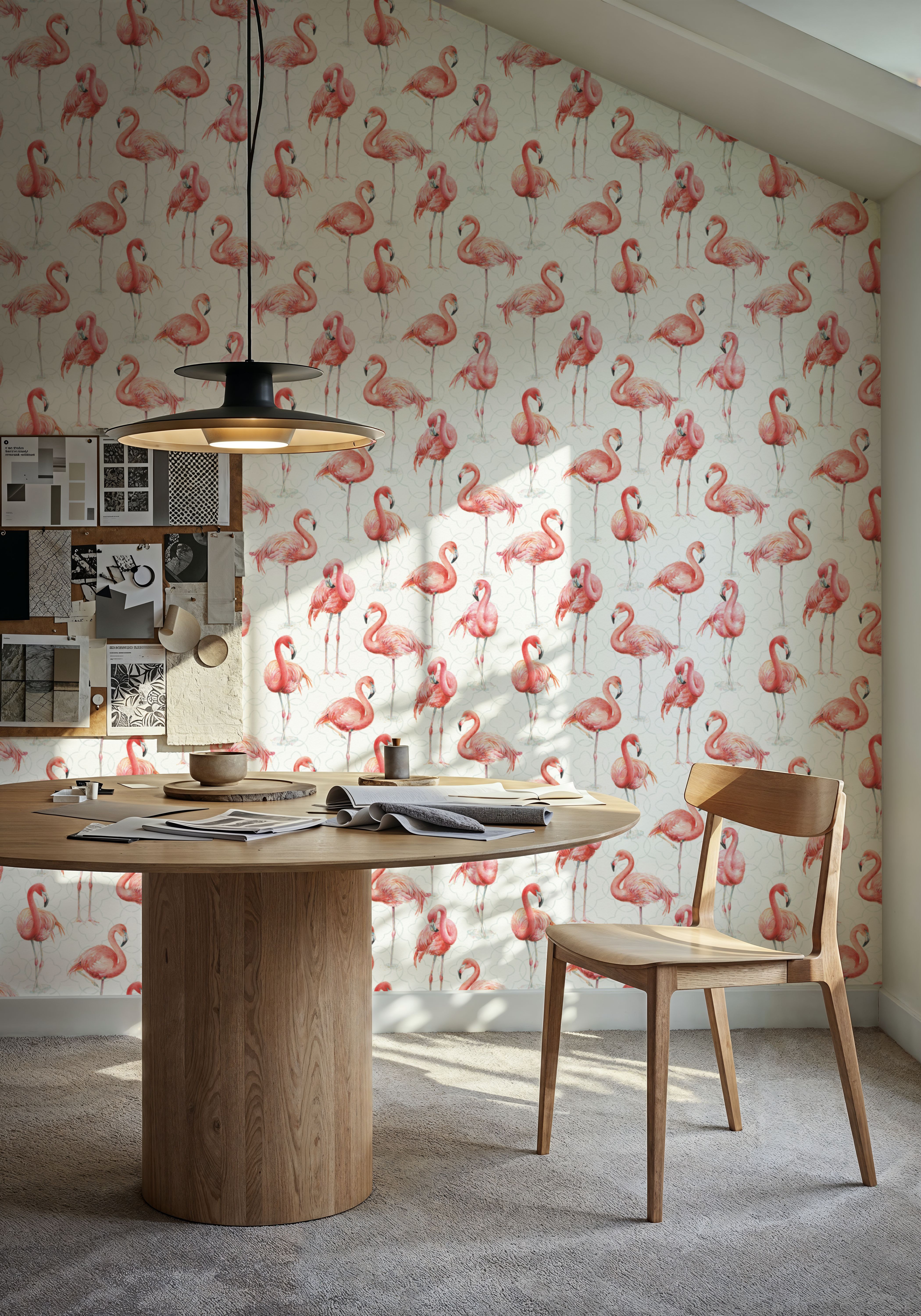 Flamingo Goals White