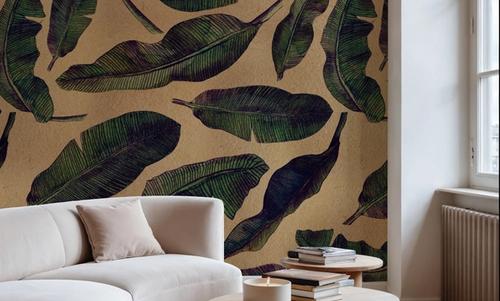 Veined Banana Leaf