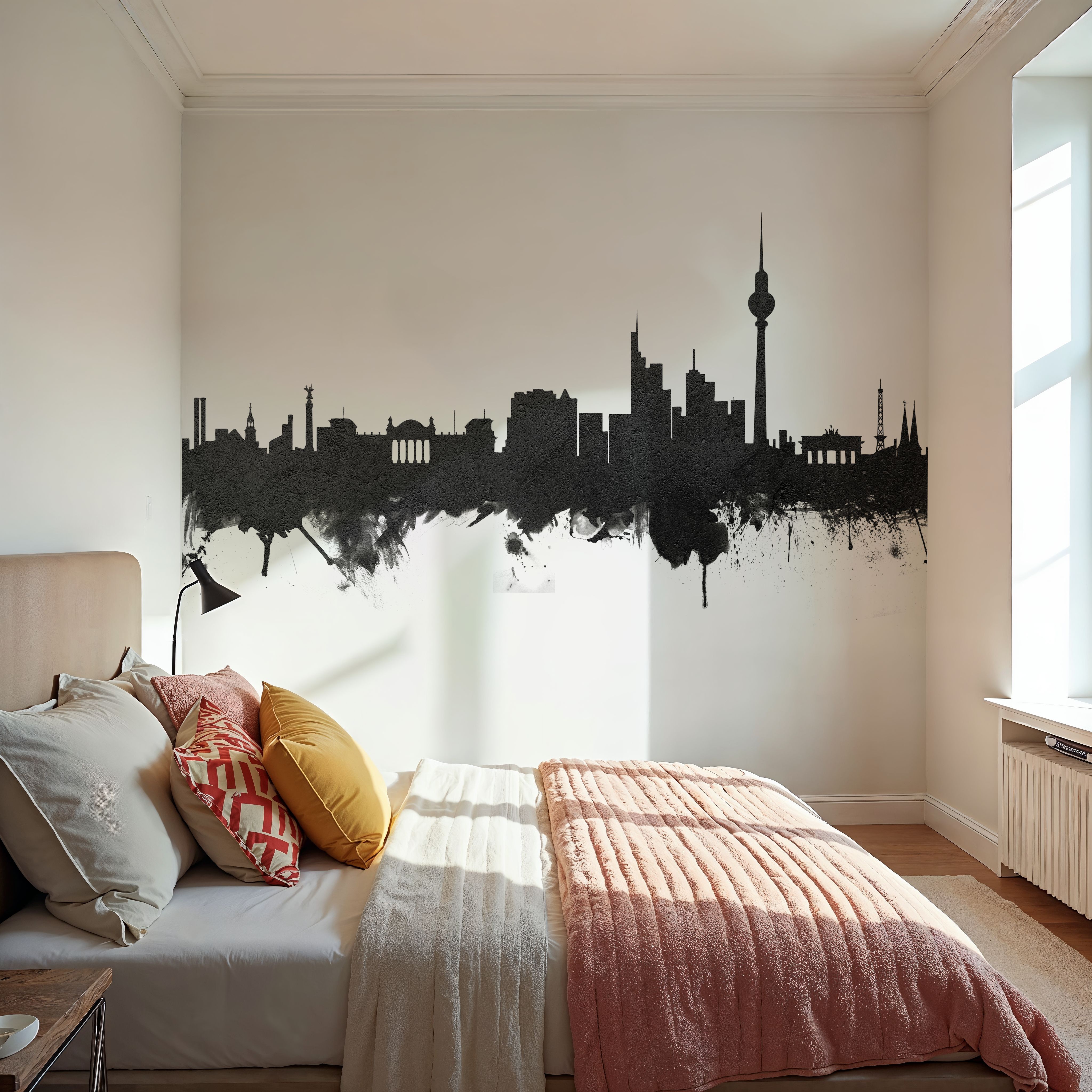 Berlin Skyline Black & White