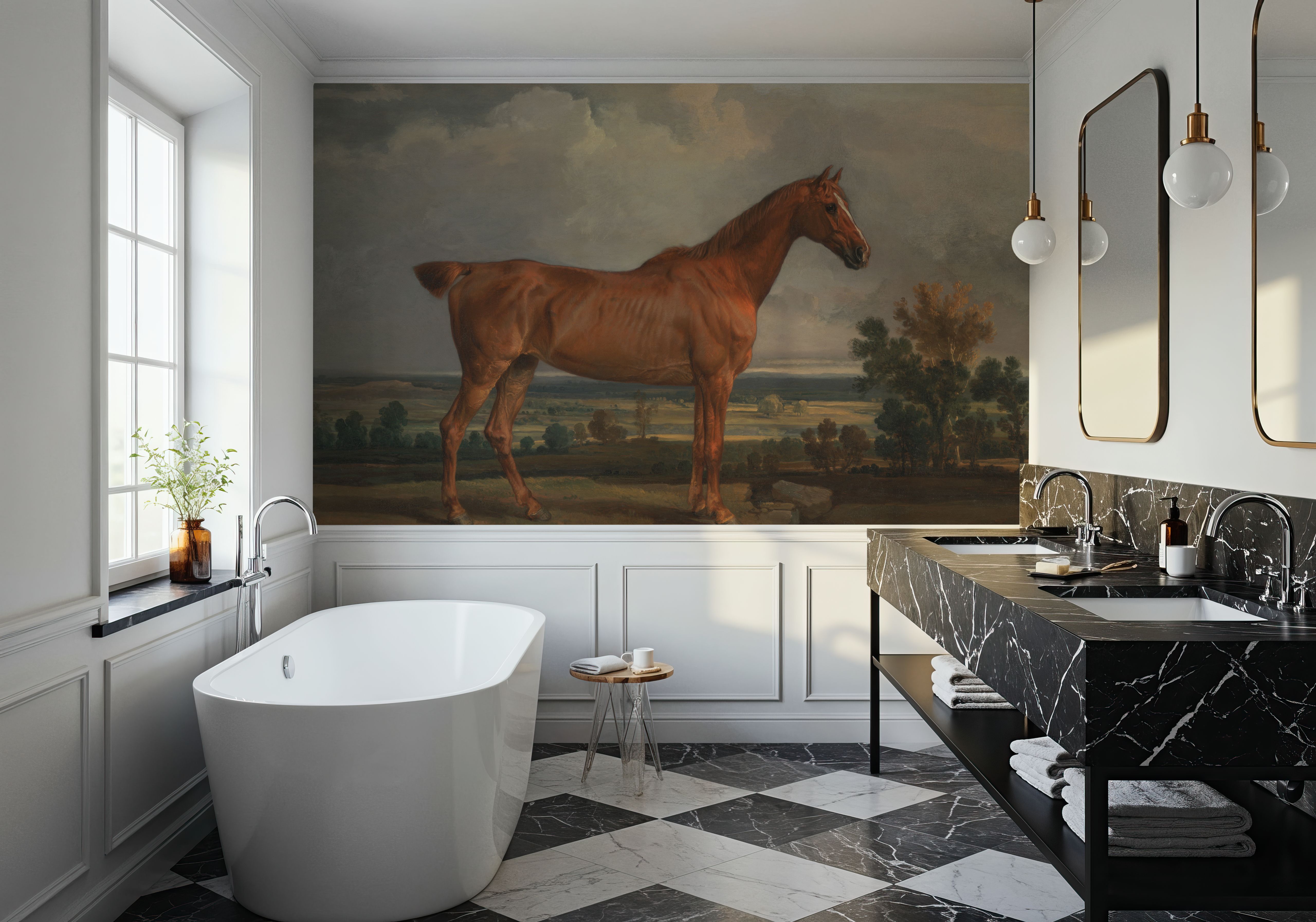 Horse in Landscape