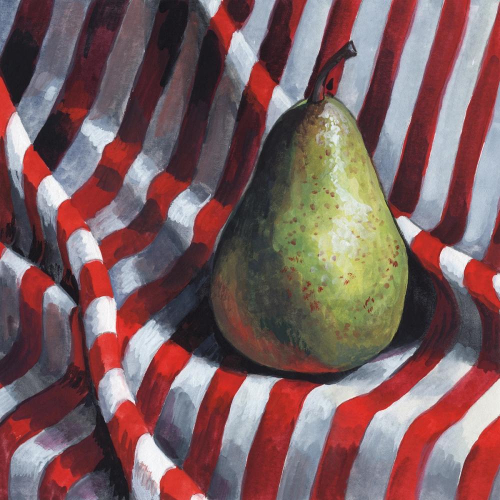 Portrait of A Perfect Pear