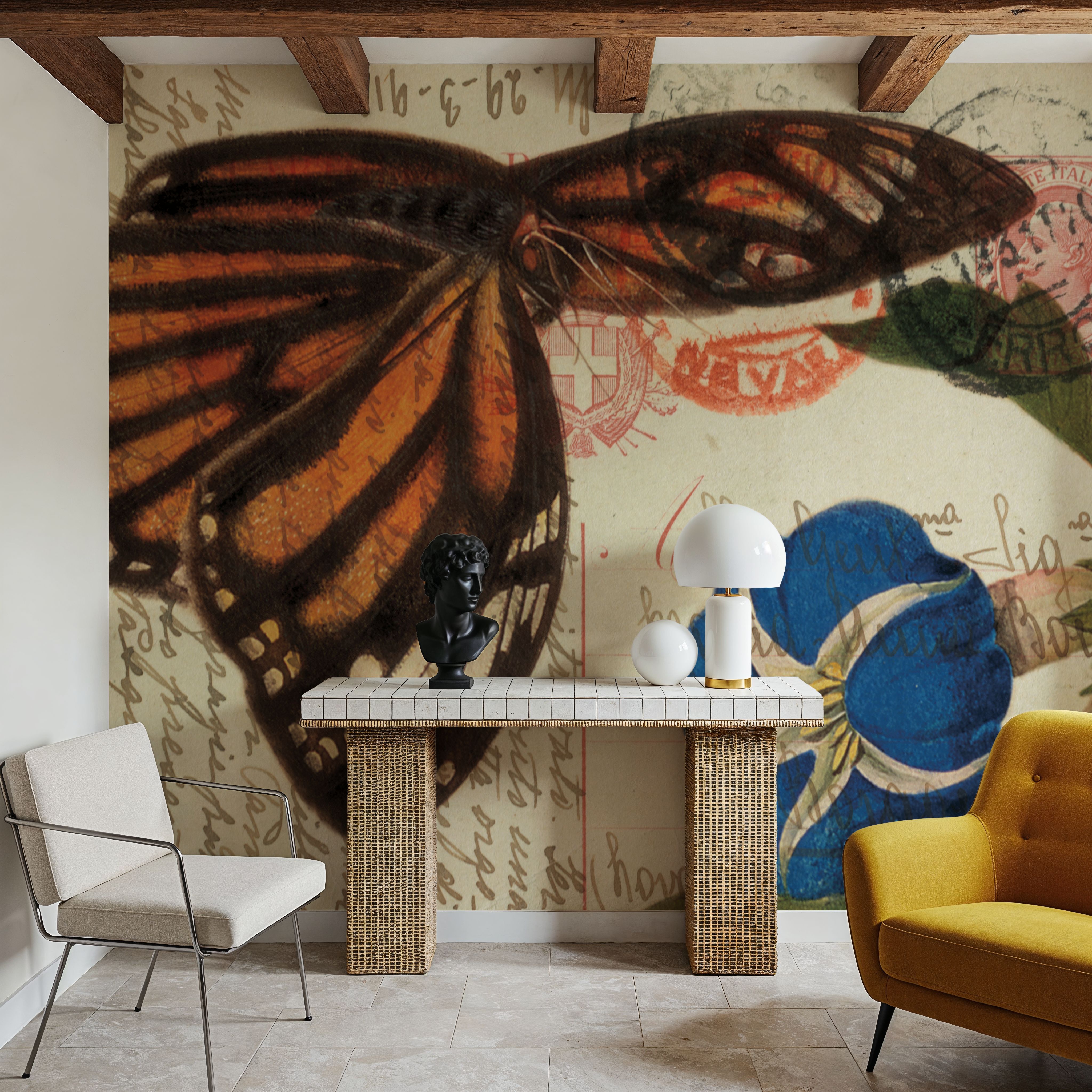 Butterfly Postcard I