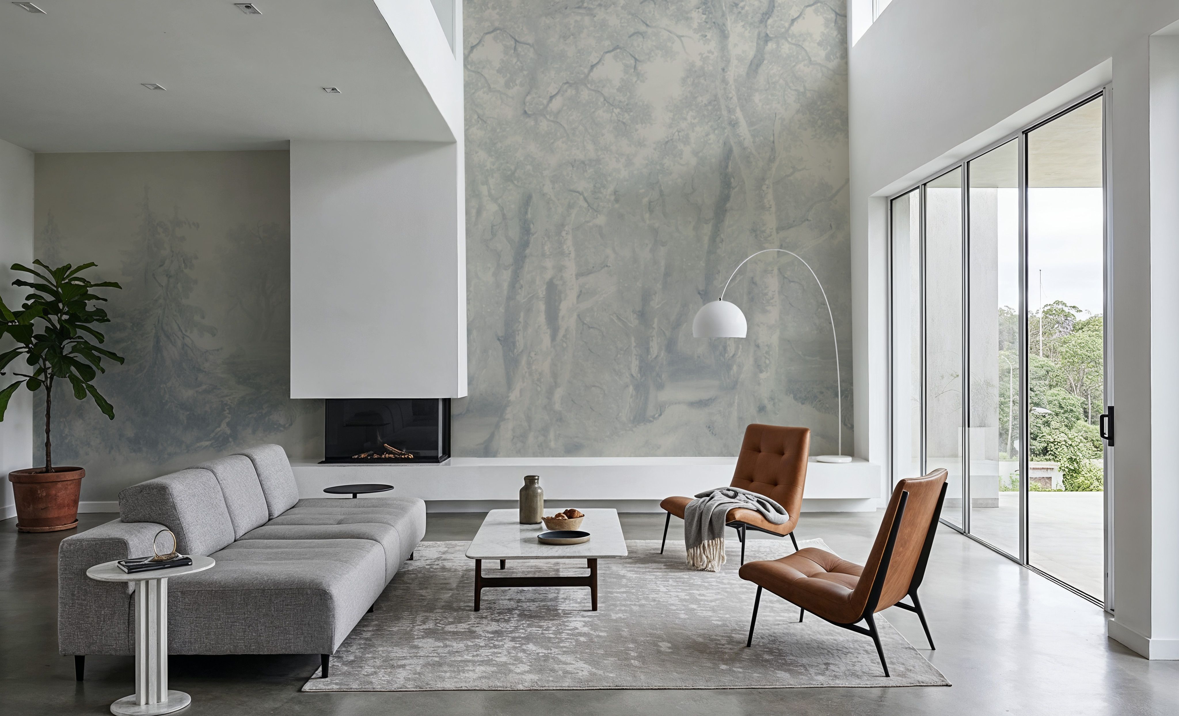 Forest Immersion Pale Blue