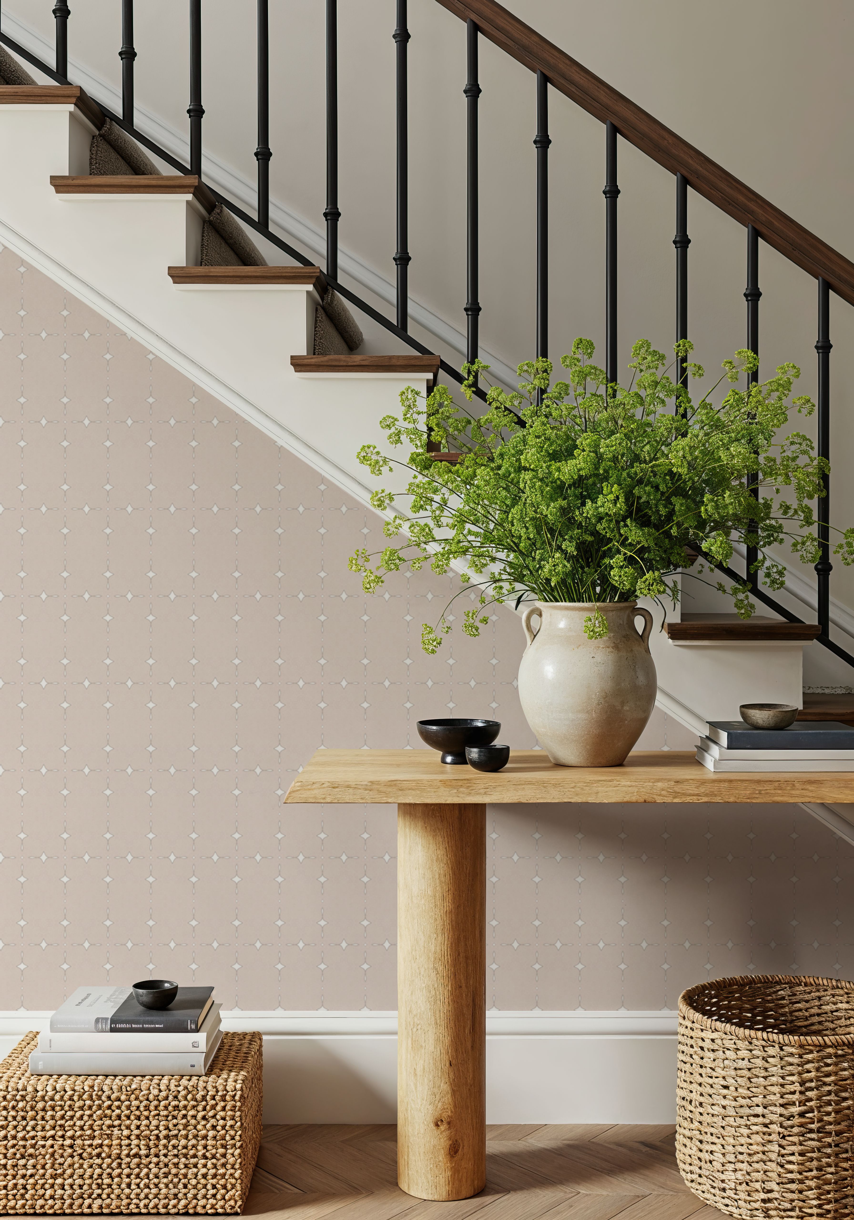 Zelij Broad Stitches, Wallpaper