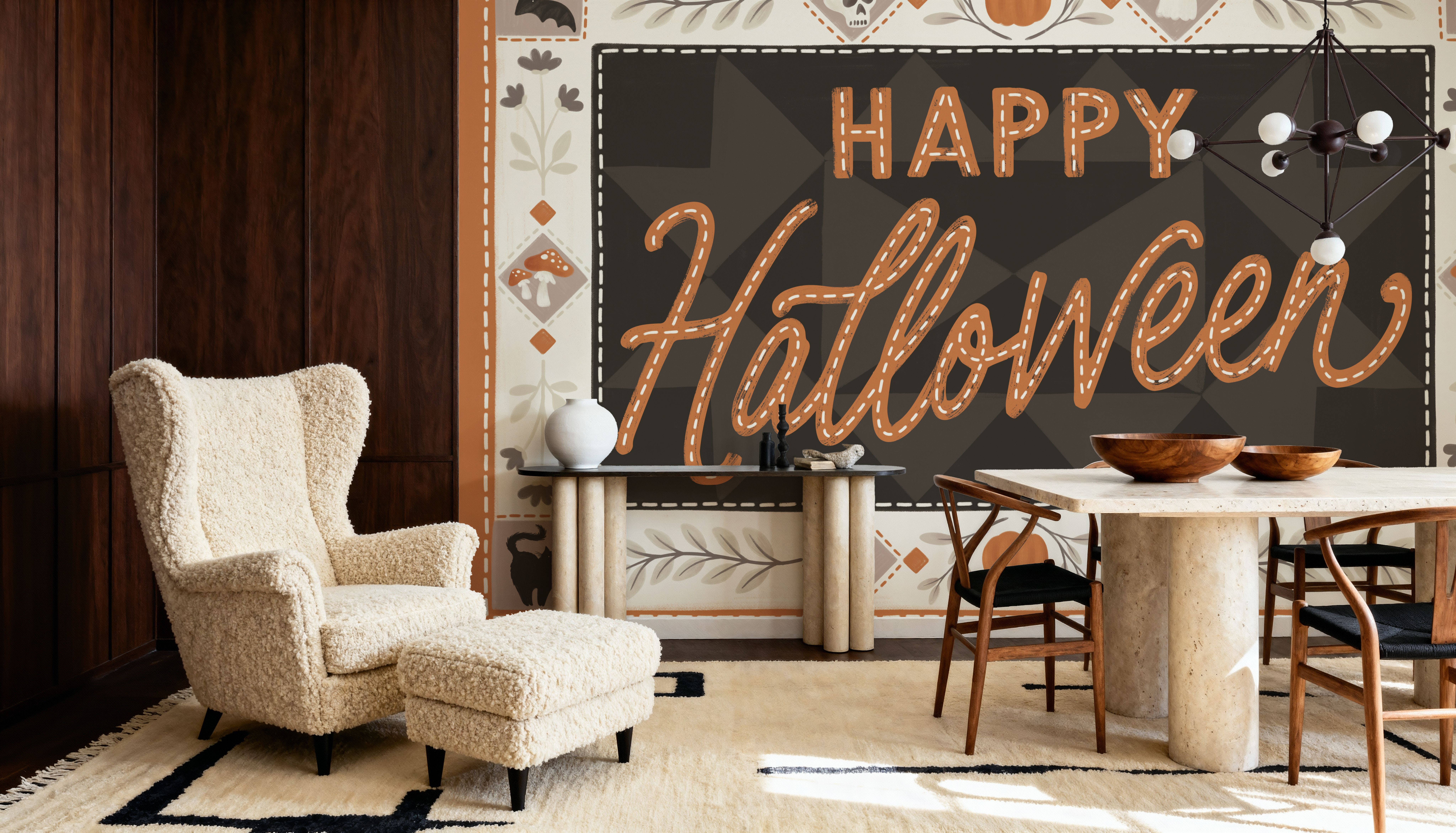 Haunted Harvest I, Wallpaper