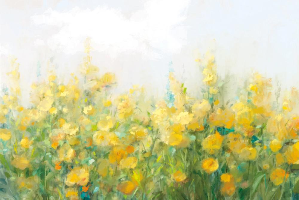 A Row of Yellow Blossoms