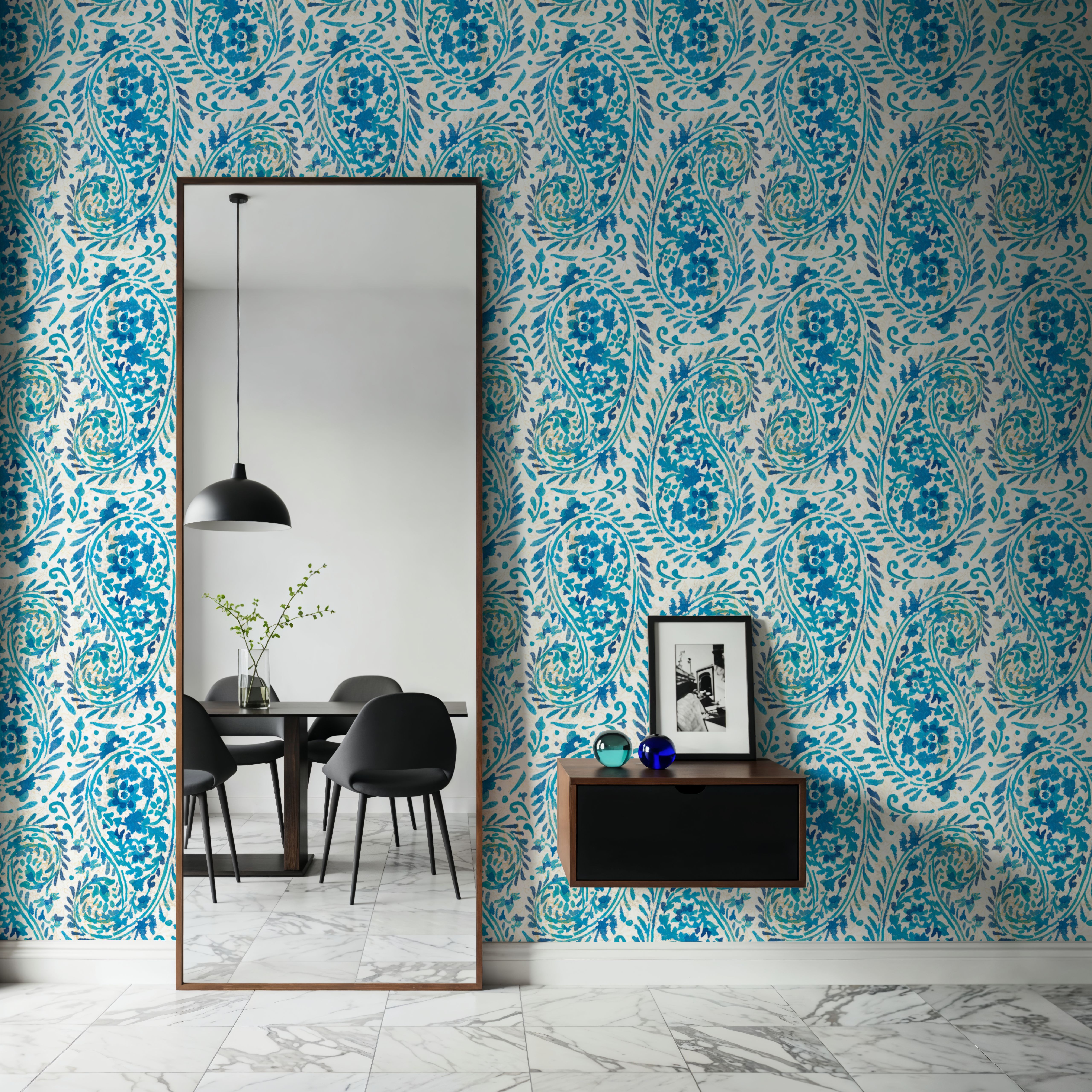 Rustic Floral, Wallpaper