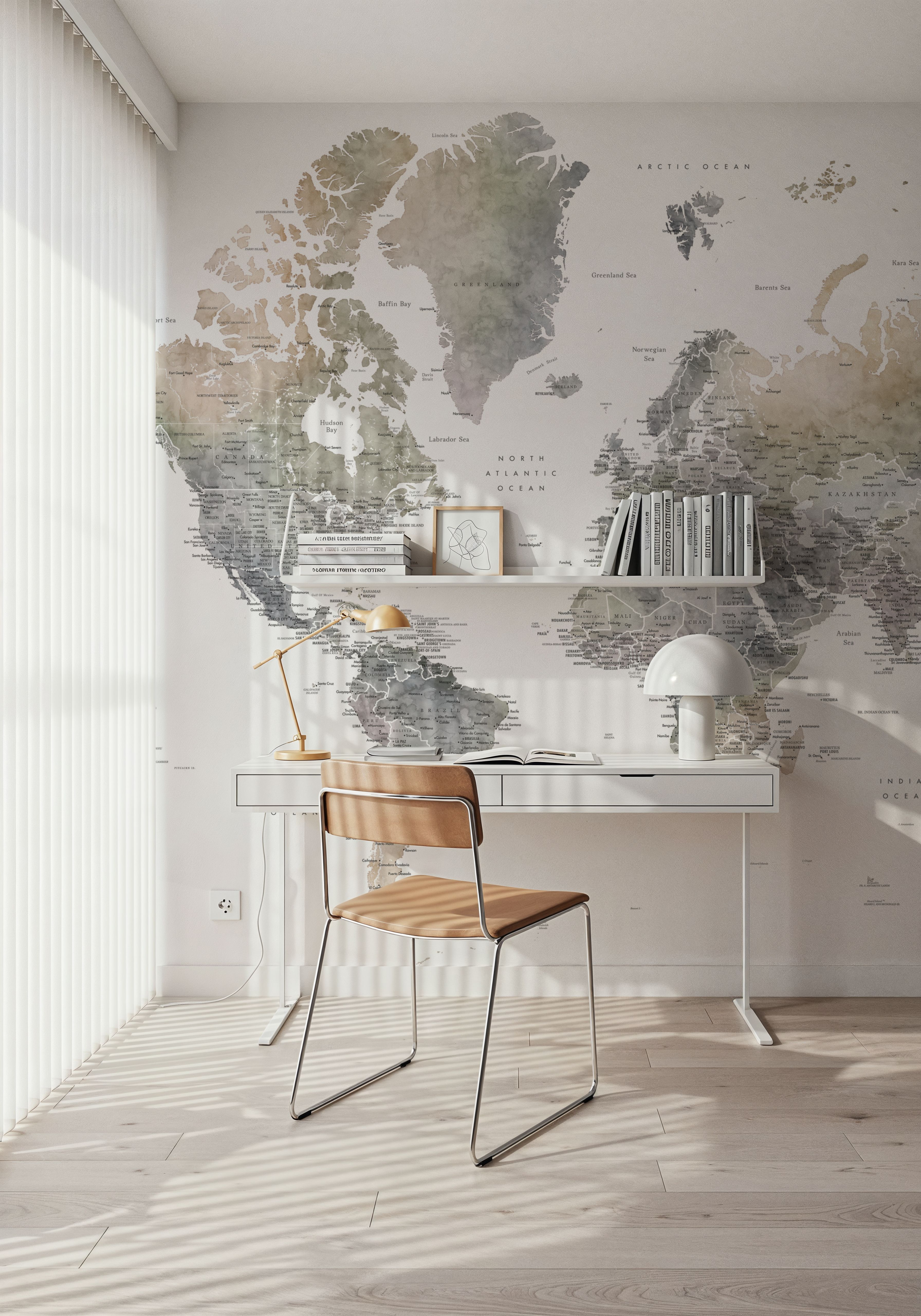 World Map Cities - Habiki