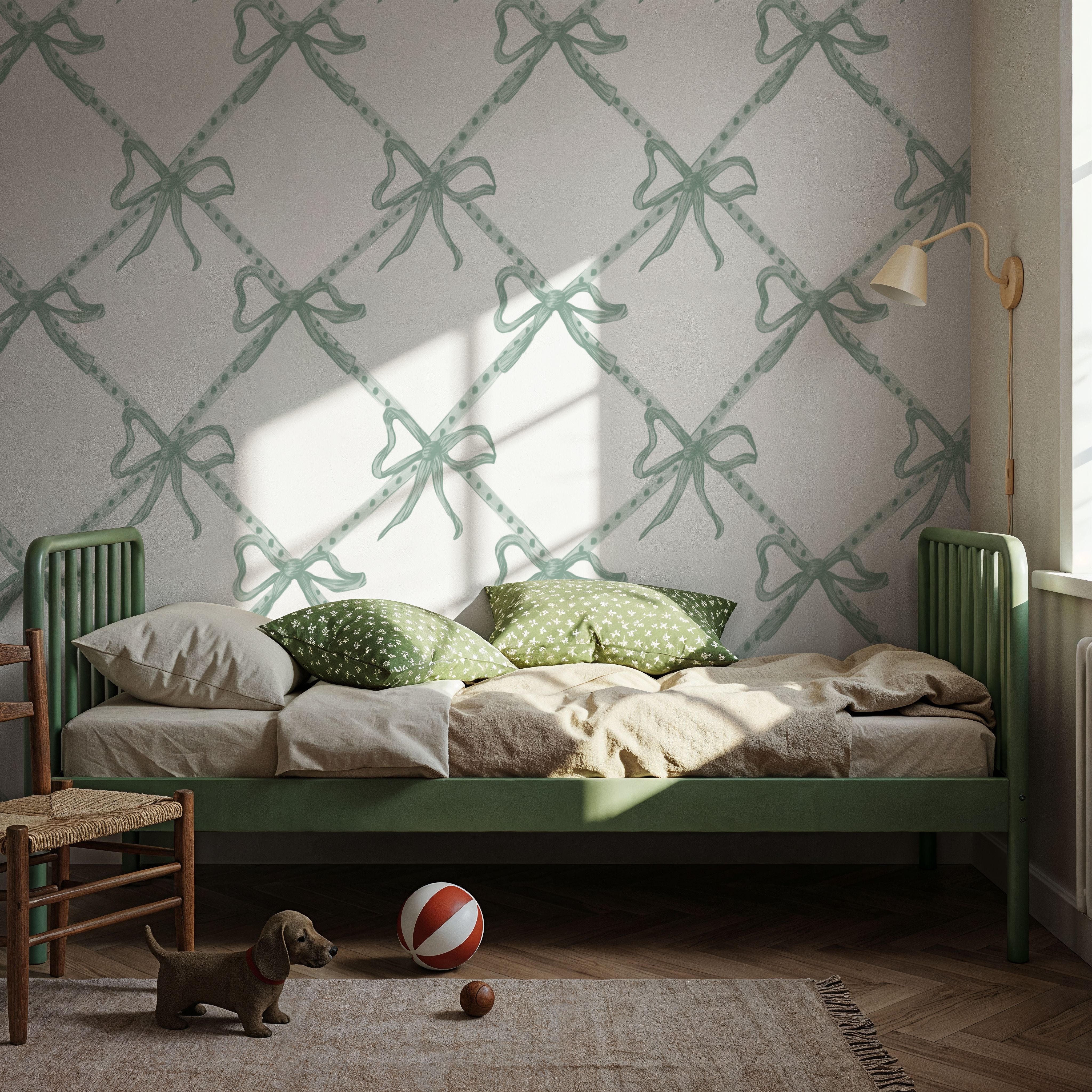 Petite Bows Mint