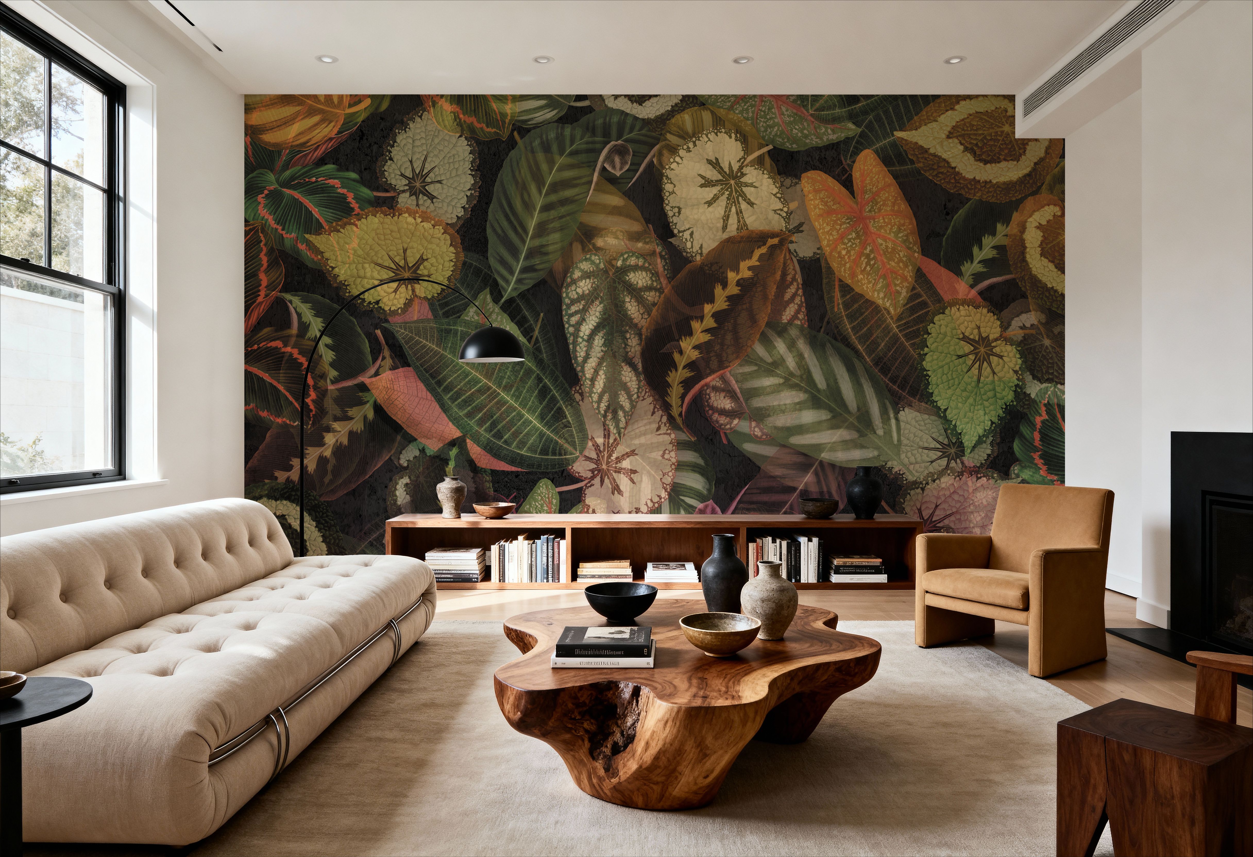 Secret Leaves, Behang