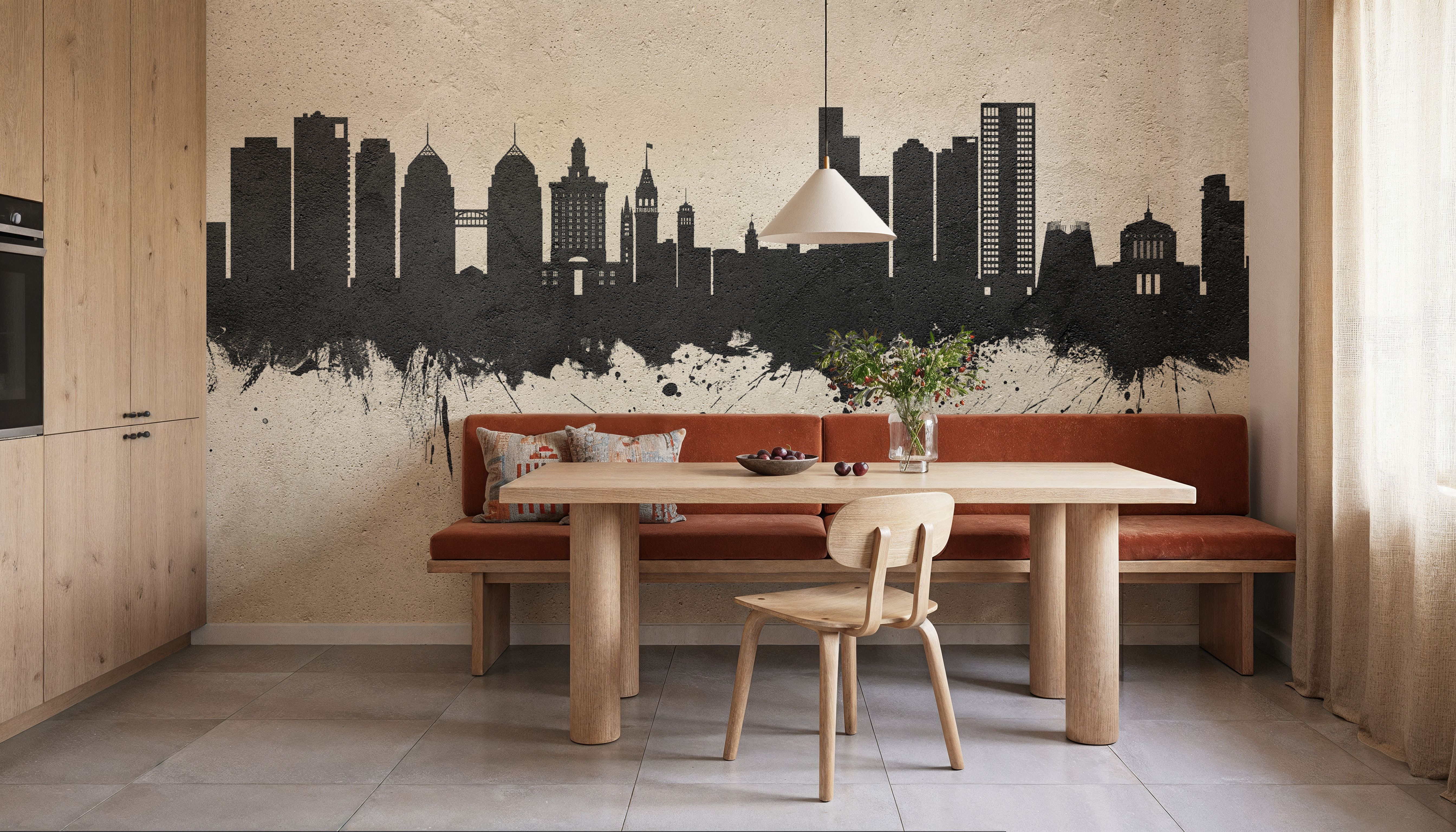 Oakland California Skyline Concrete