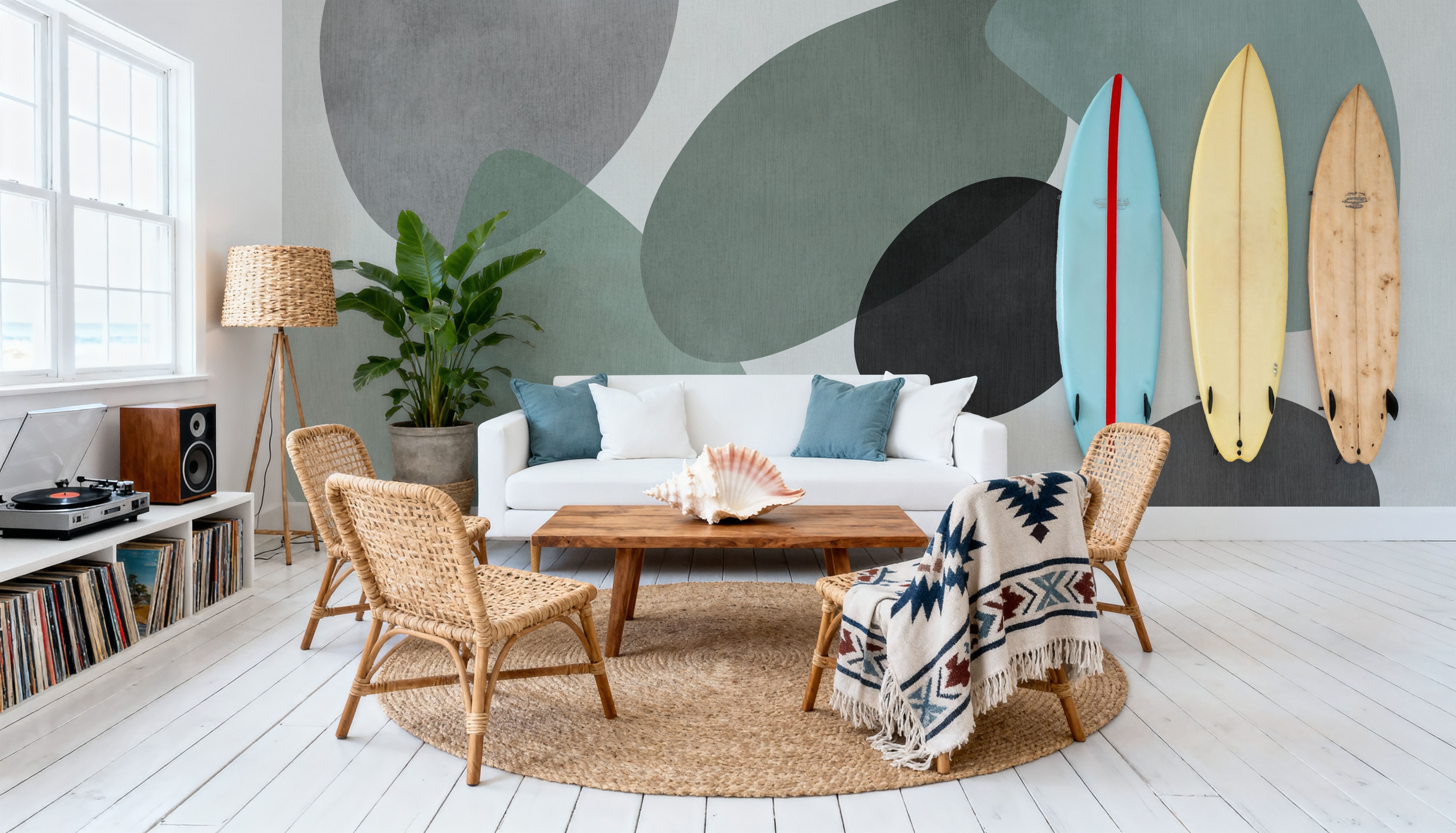 Lava Shapes, Seafoam