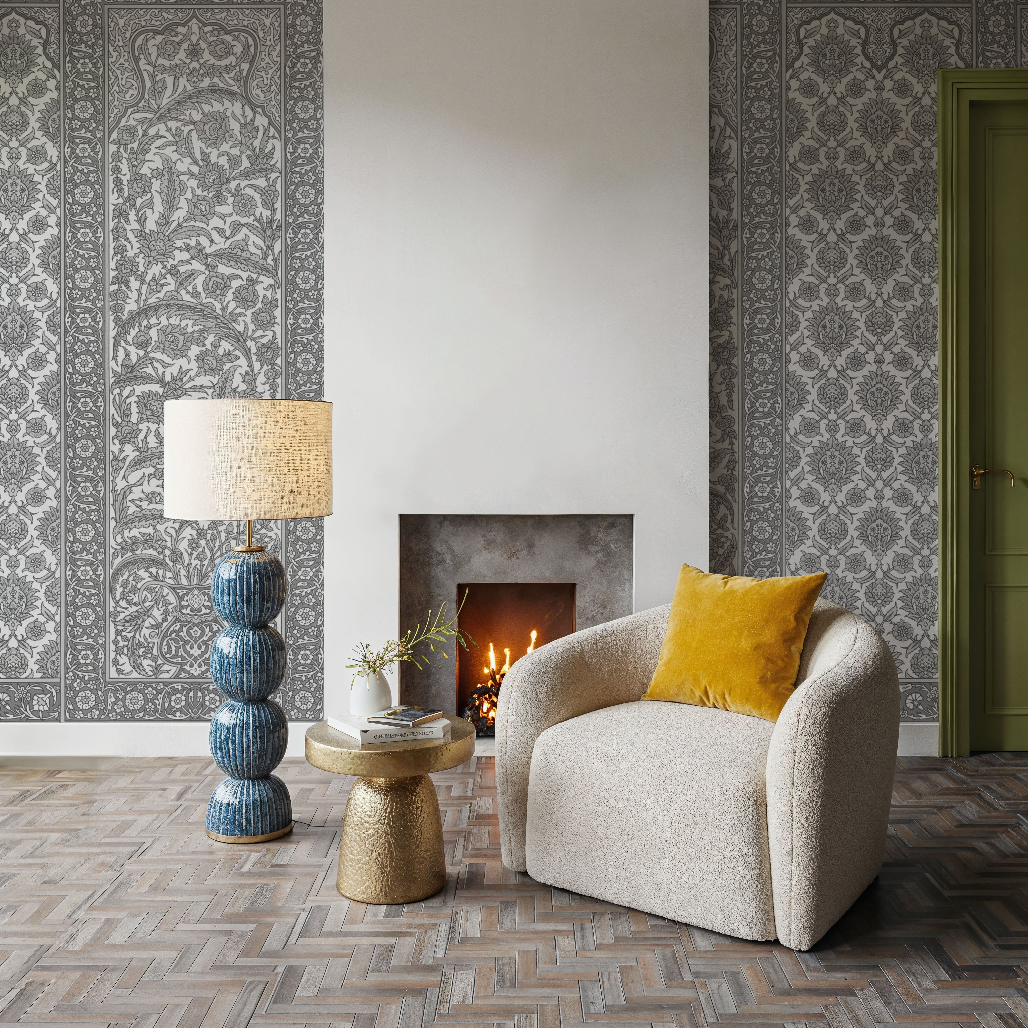 Riad Ornaments, Slate