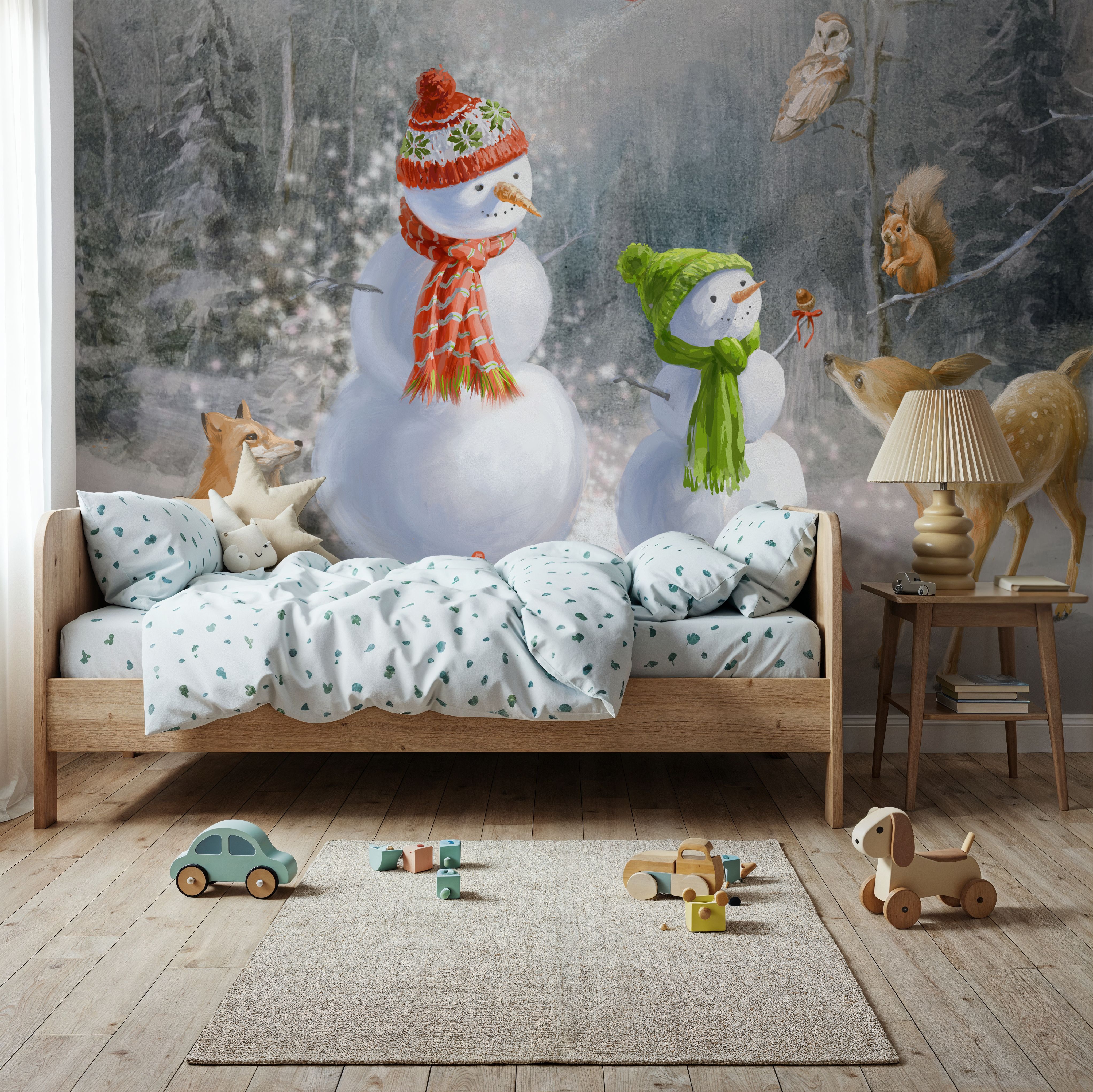 Woodland Snowmen
