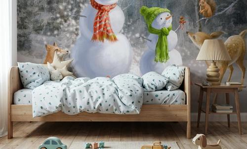 Woodland Snowmen
