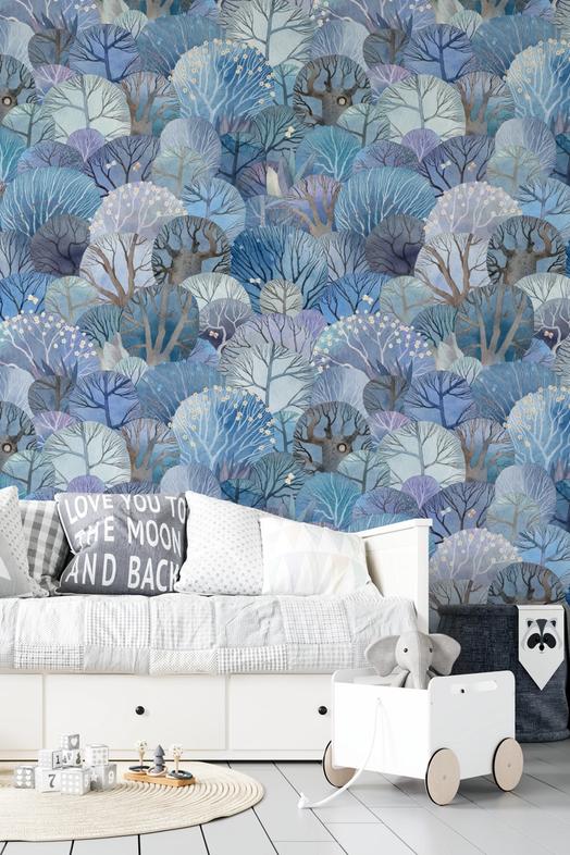 Fantasy Treetops, Blue