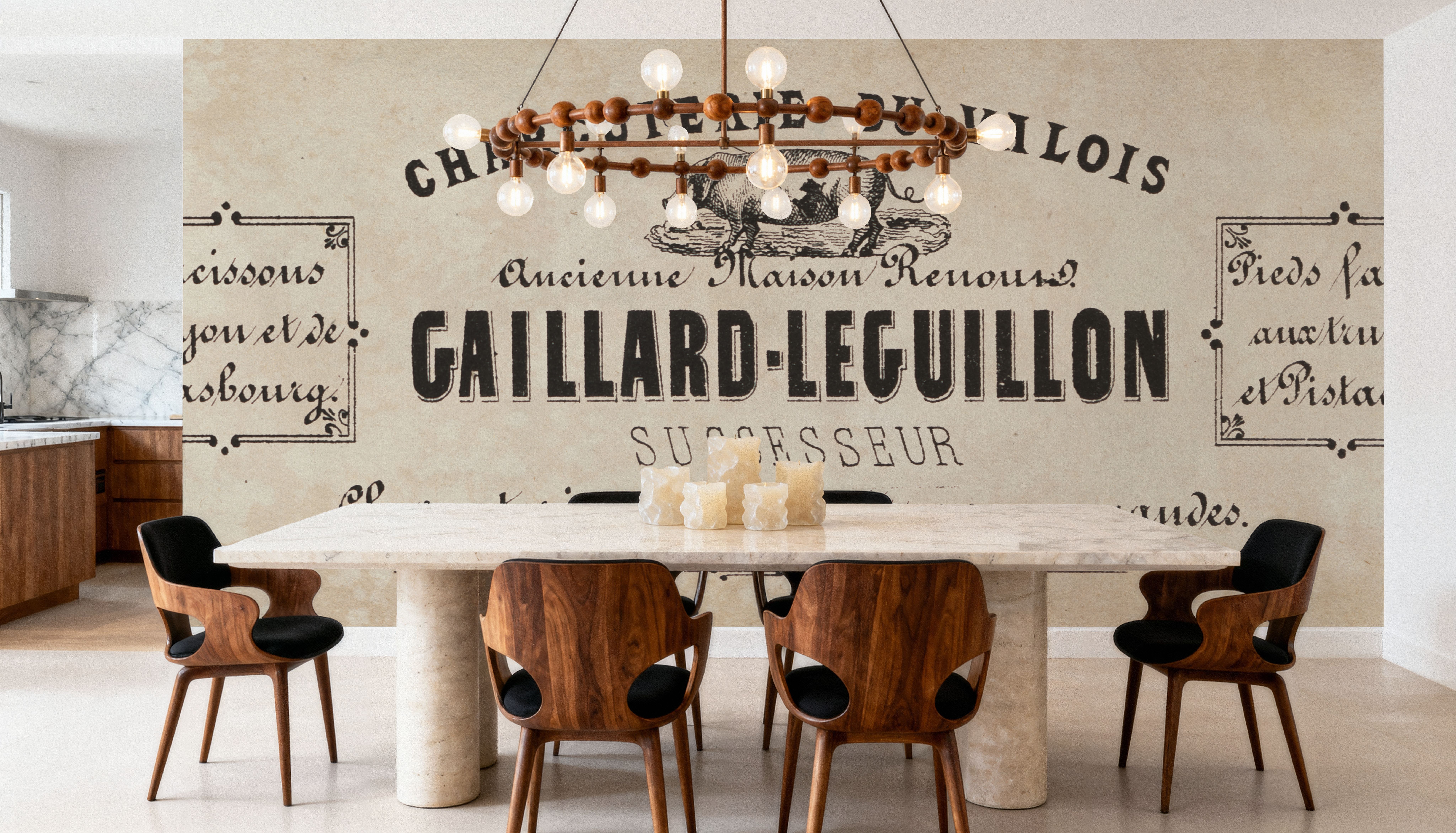 Animal Bill of Sales I, Wallpaper