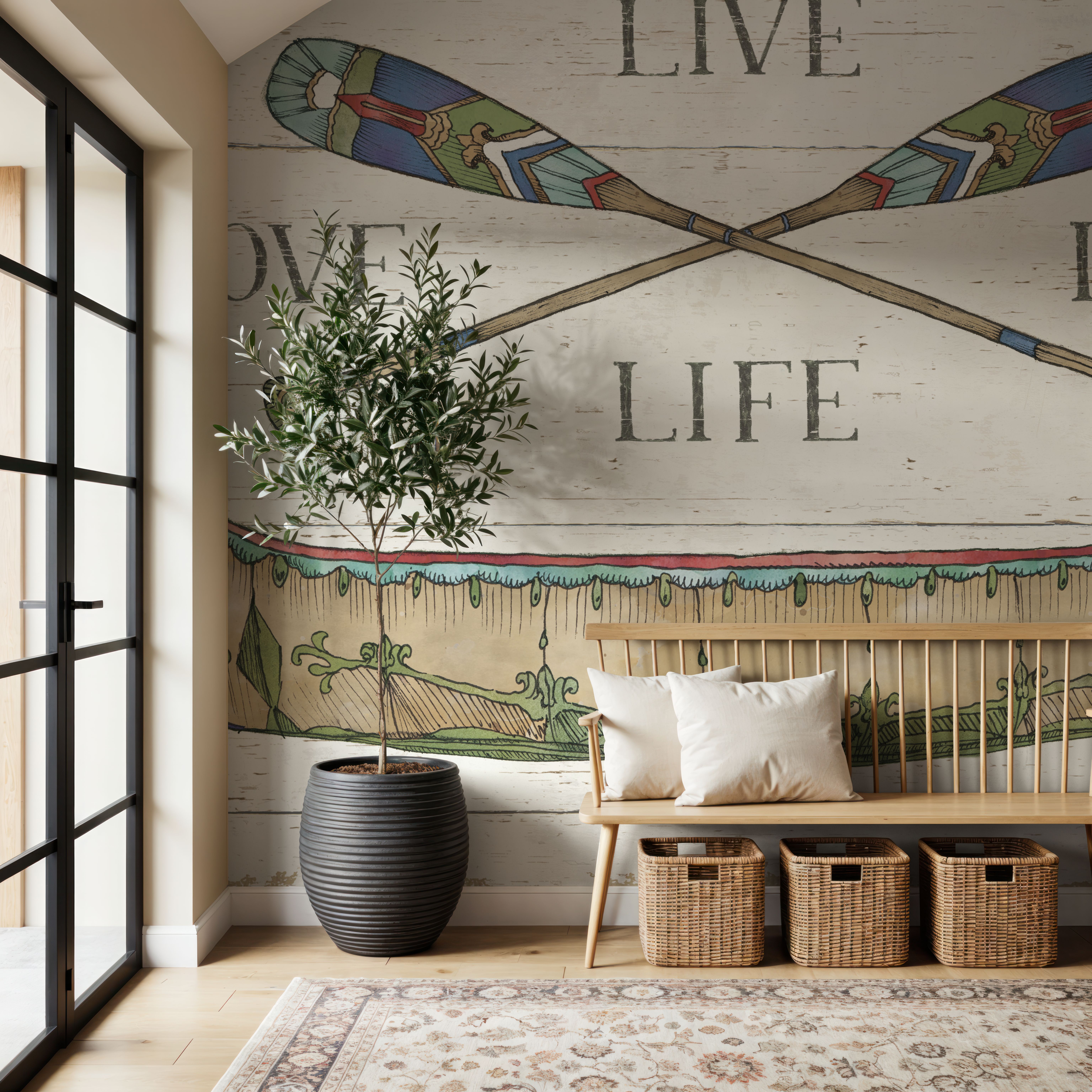 Lake Sketches III Color