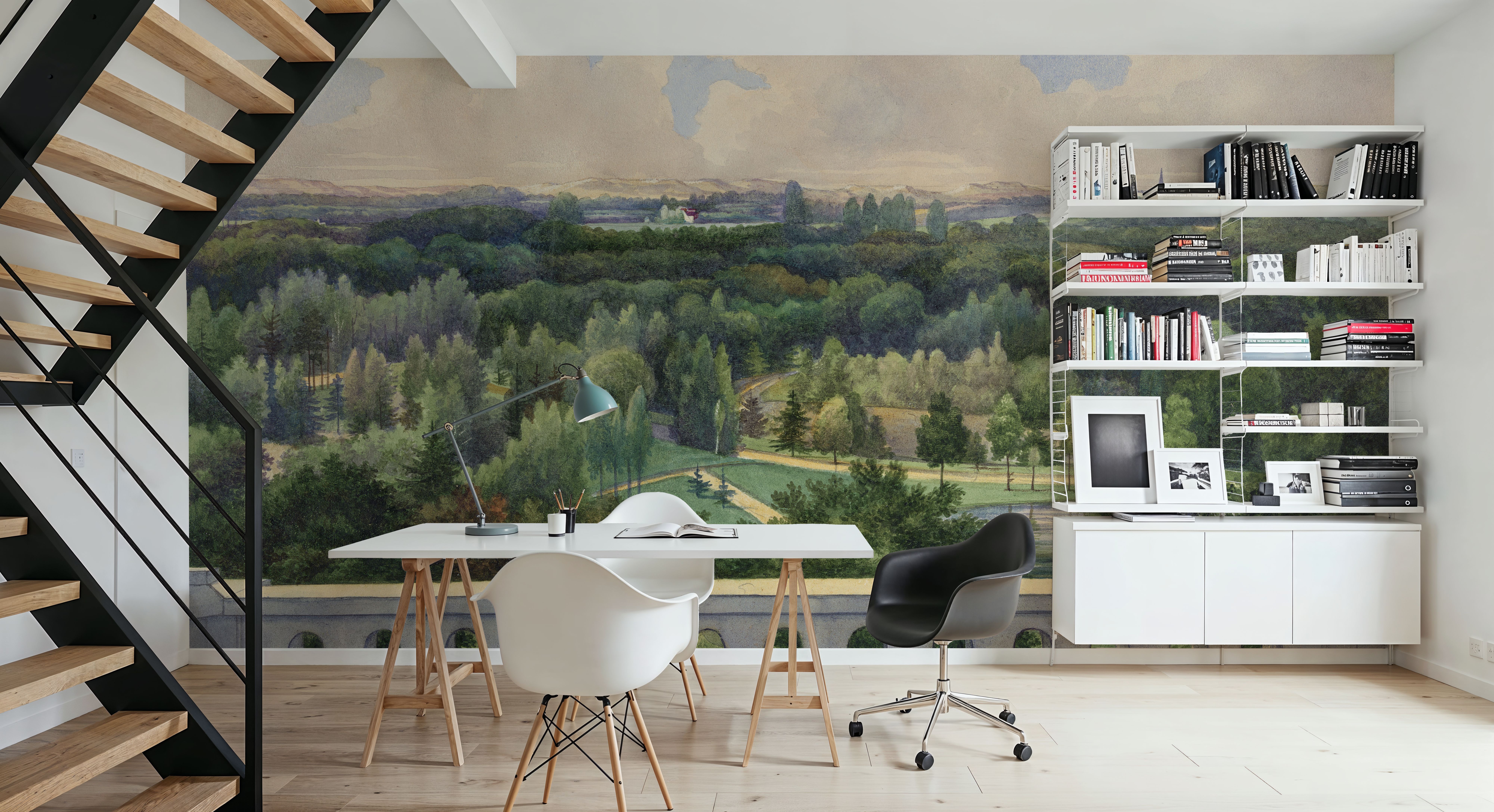 Park Views from a Balcony