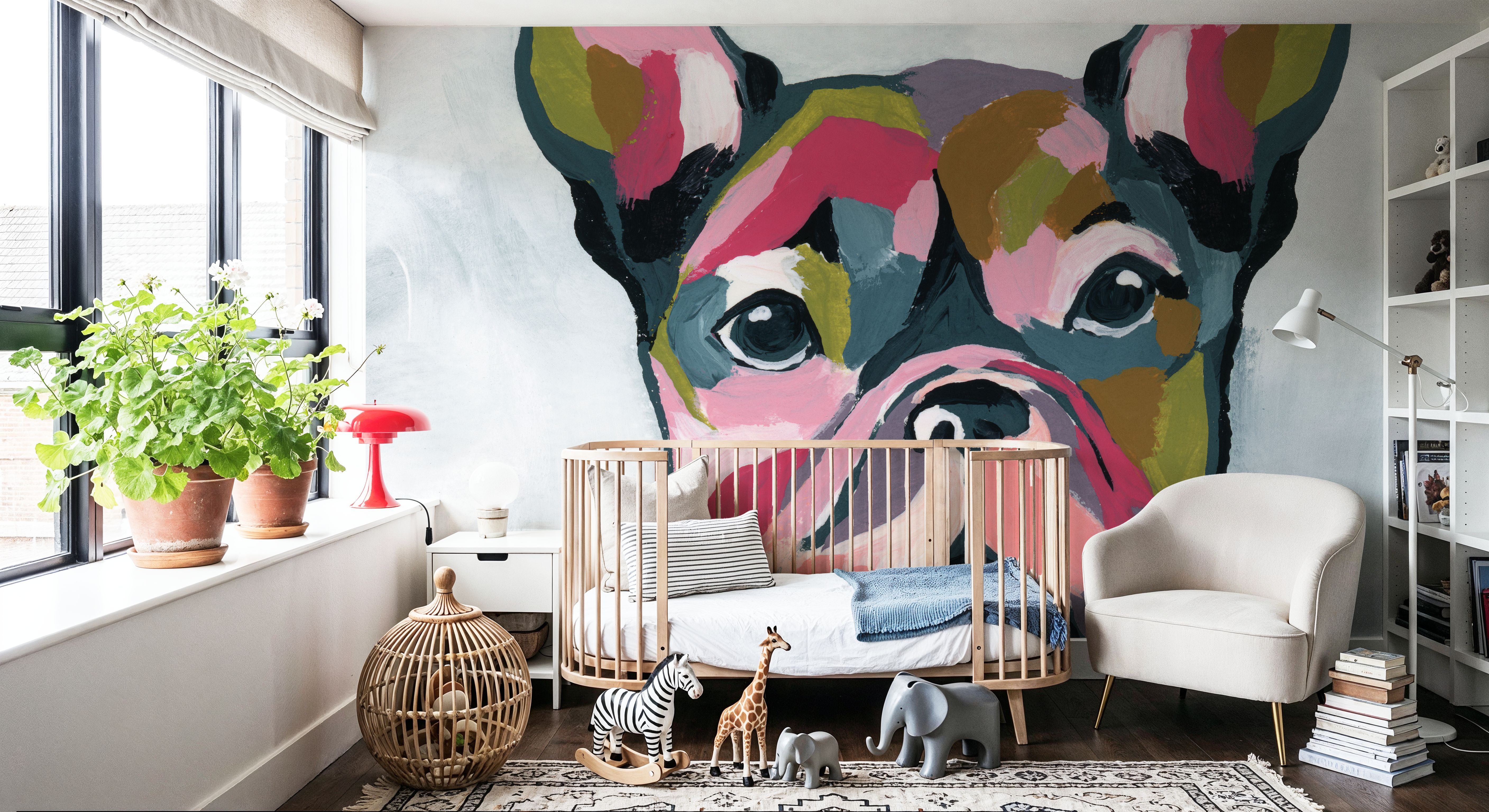 Abstract French Bulldog