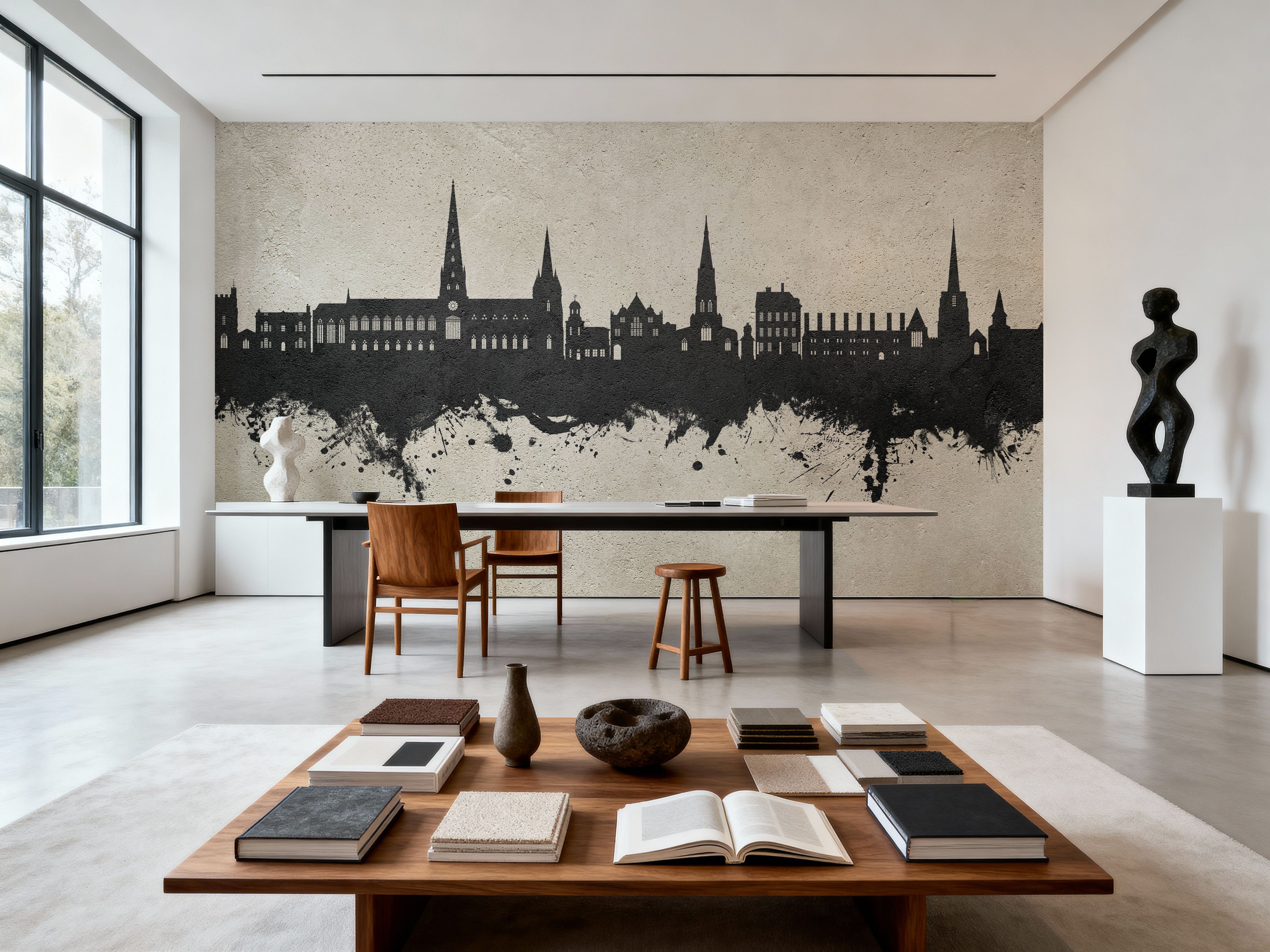 Lichfield England Skyline Concrete