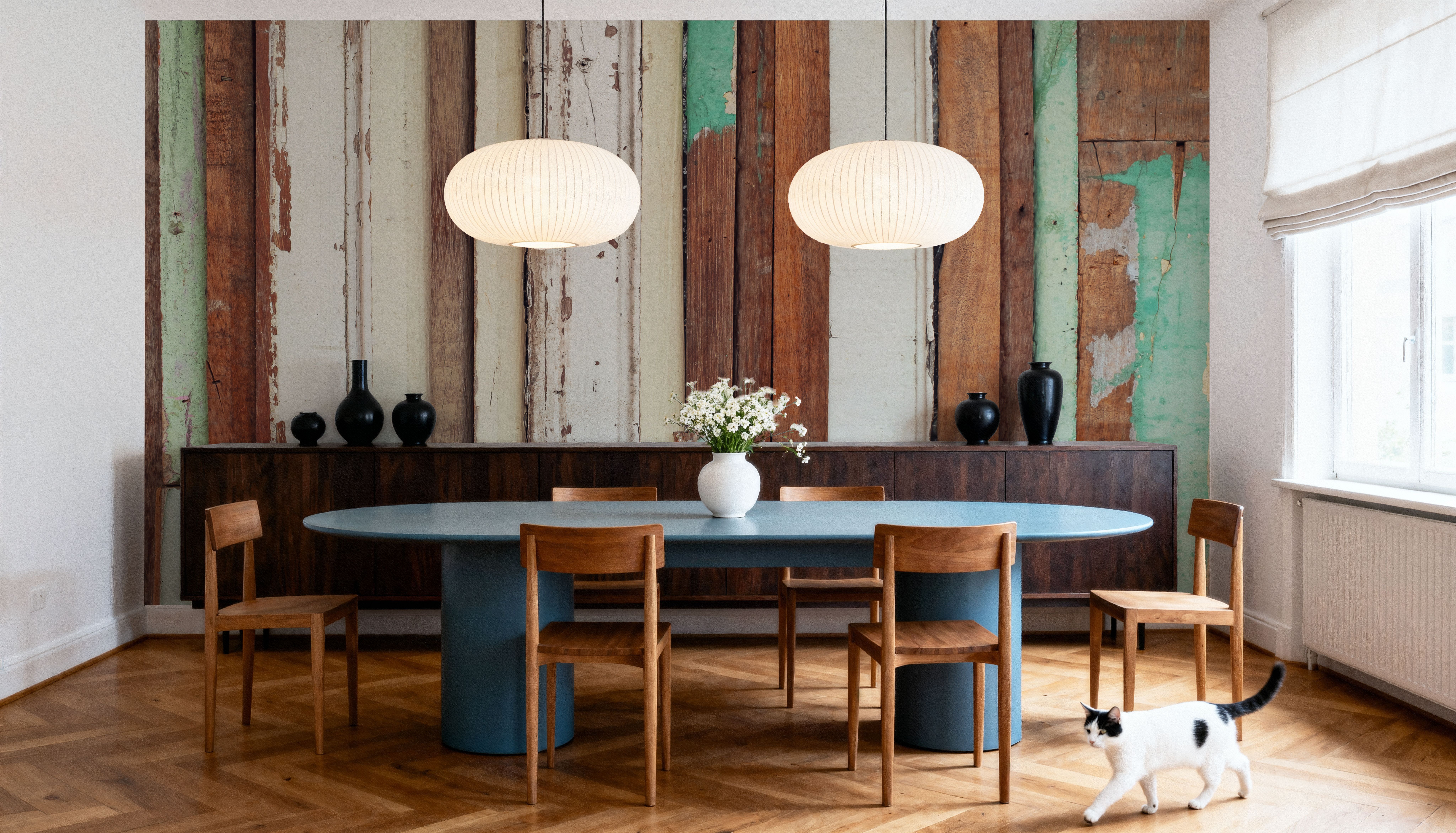 Pastel Wood, Wallpaper