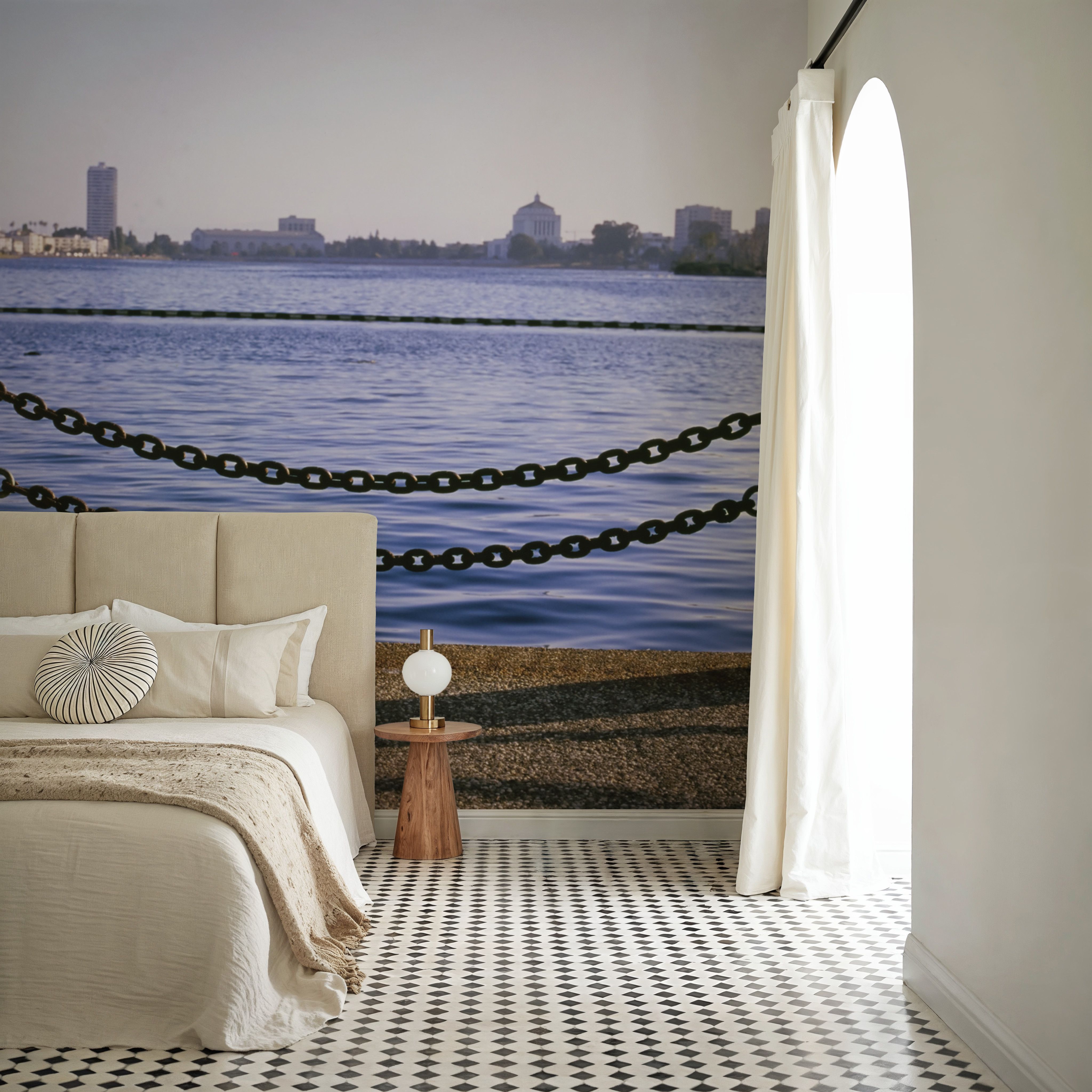 Urban Waterfront Serenity