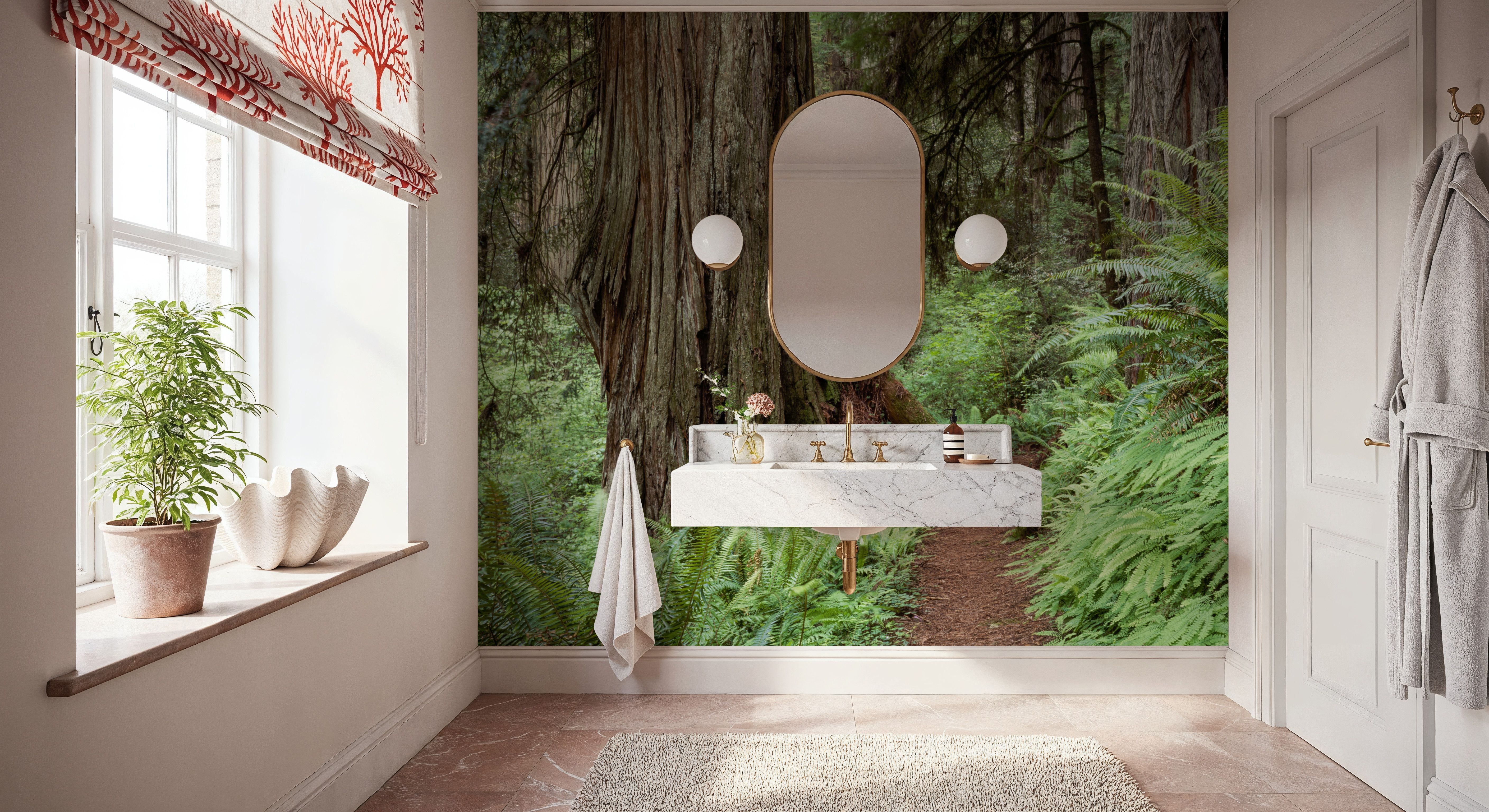 Primeval Forest Path, Wallpaper