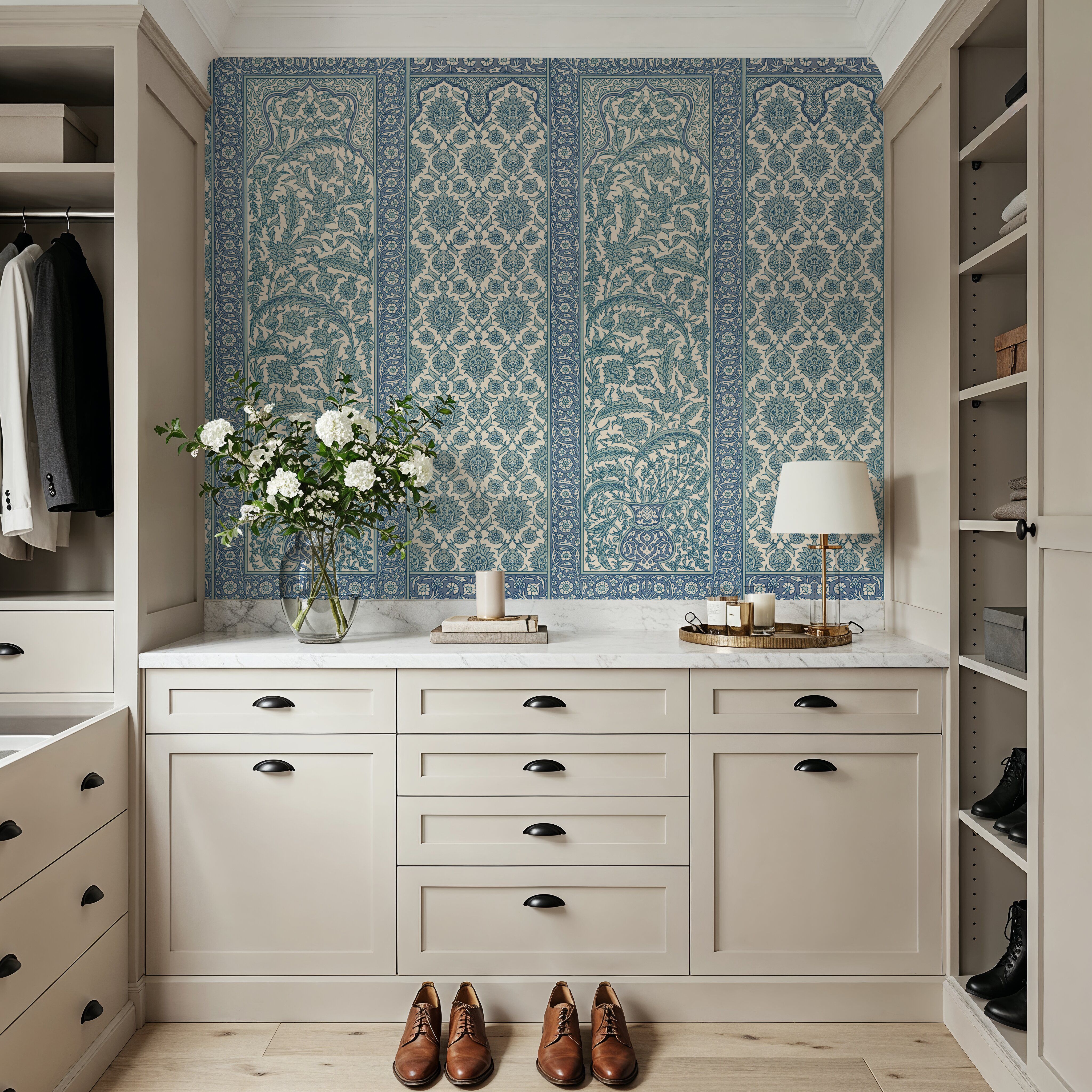 Riad Ornaments, Seafoam