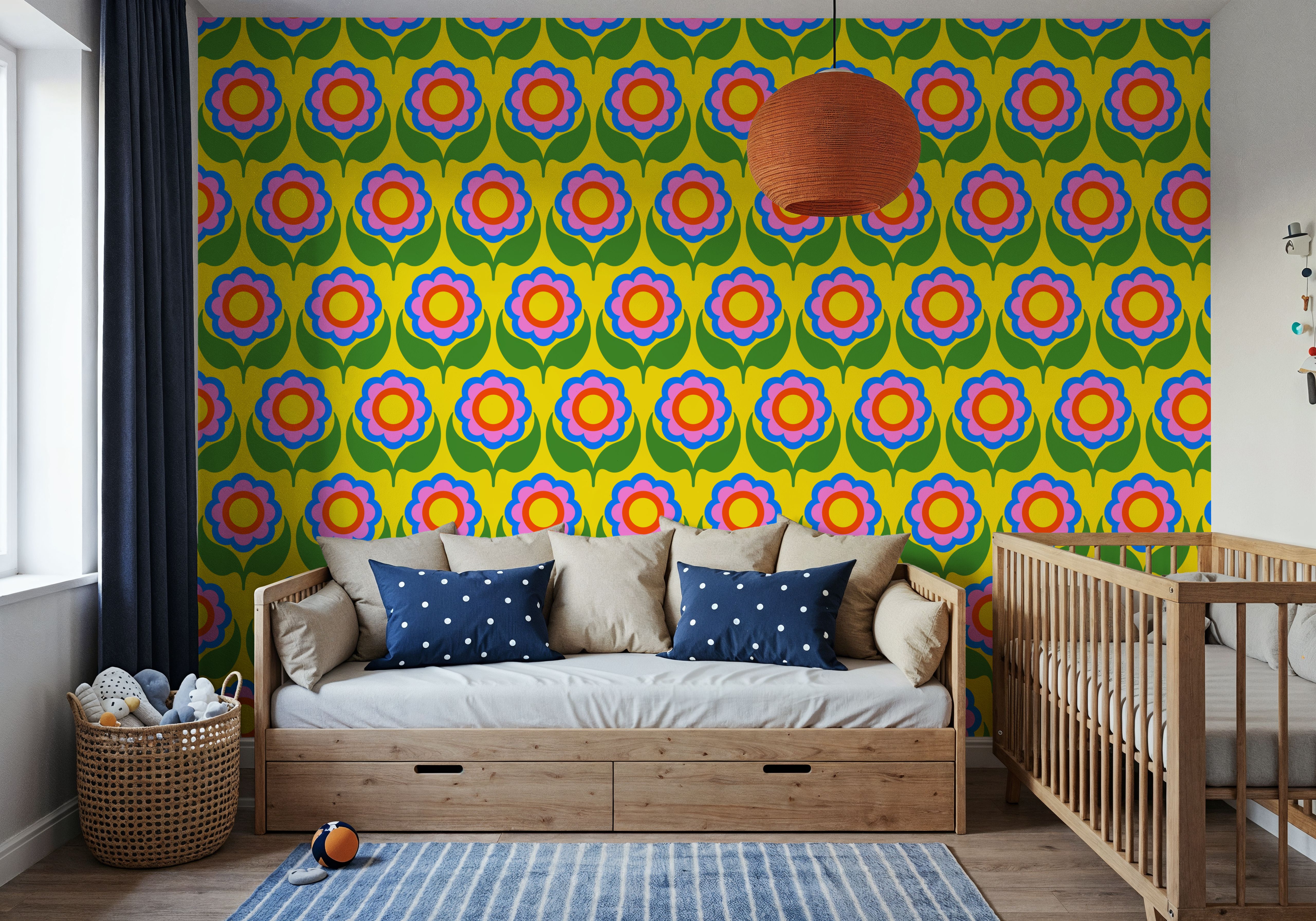70's Fun Flowers, Pop