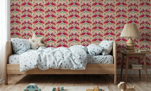 Otomi Rabbits & Flowers Pattern