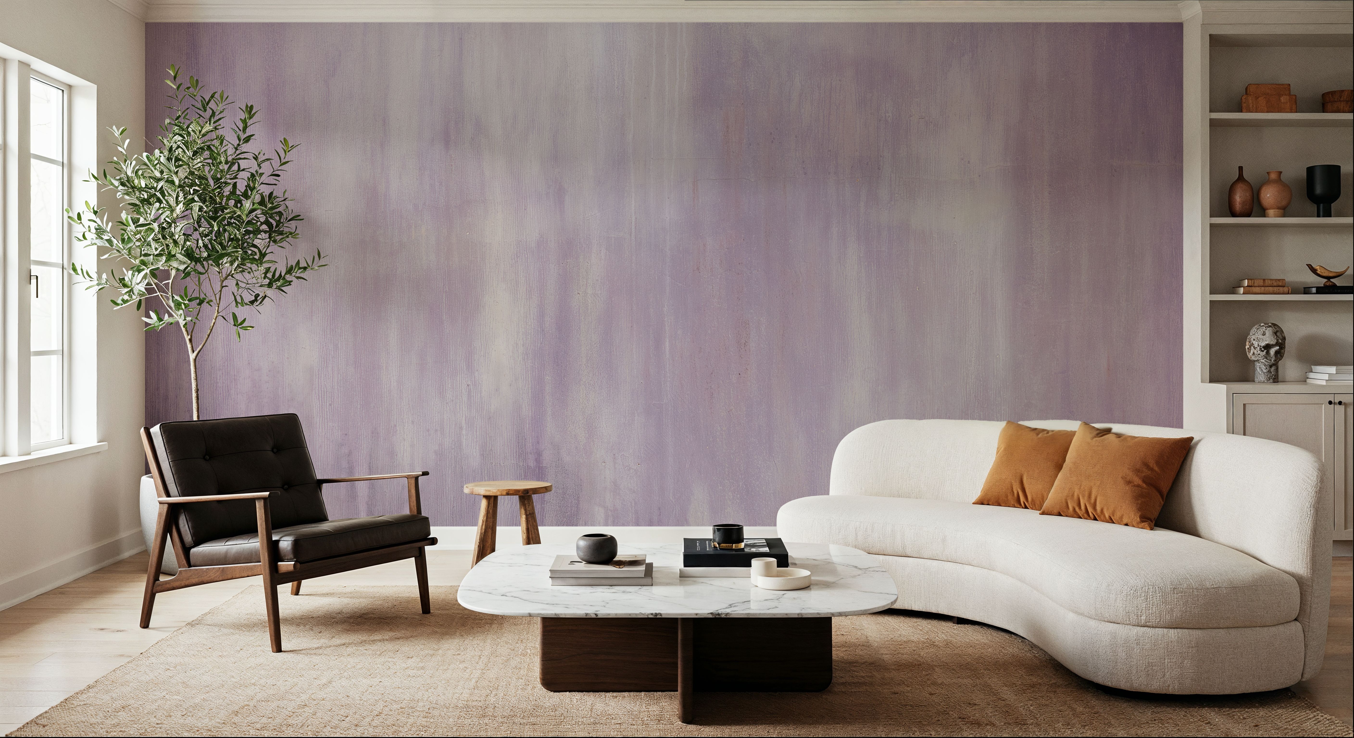 Concrete Surface, Lilac, Papier peint