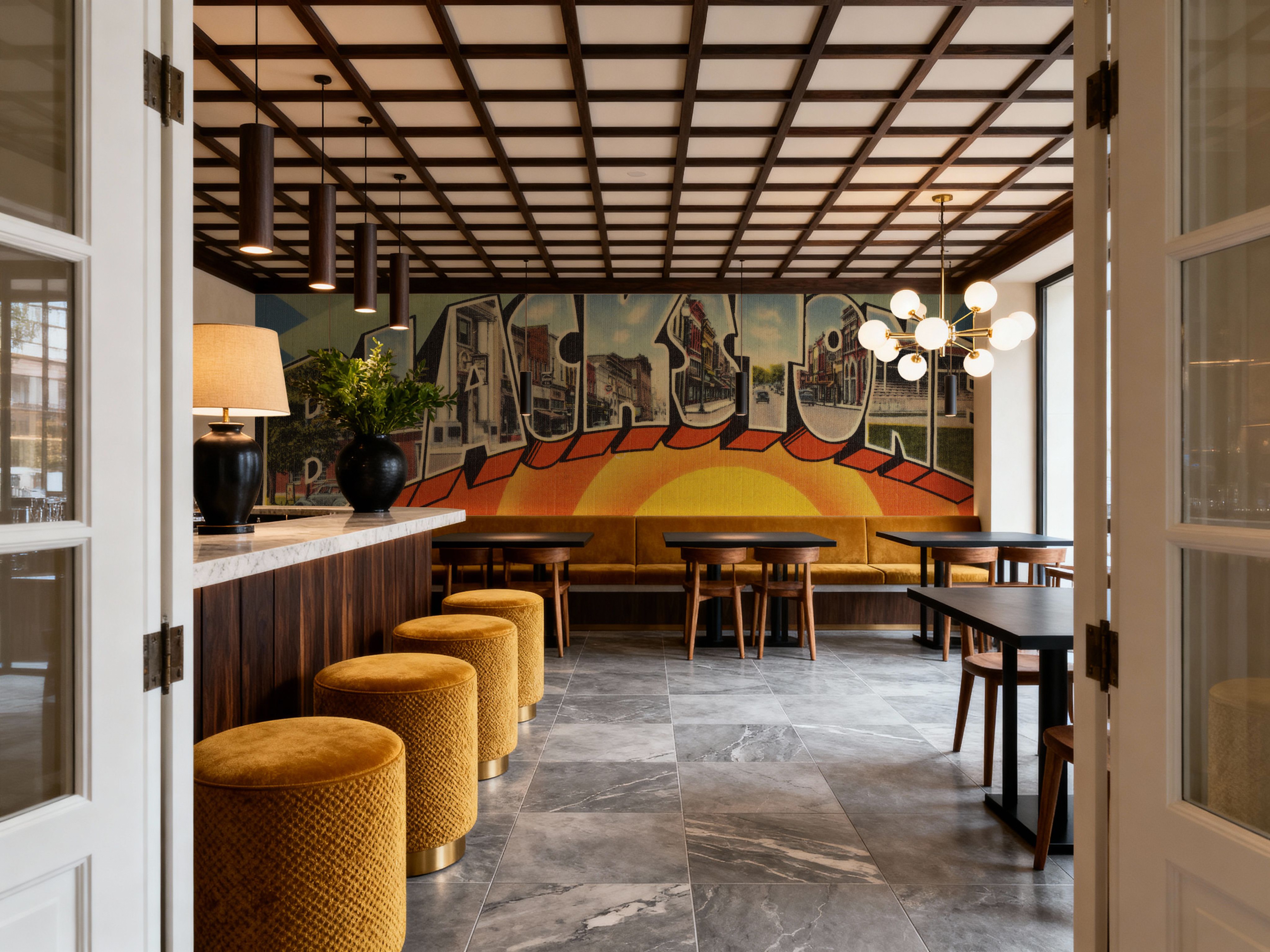 Greetings from Blackstone - Screenprint Postcard