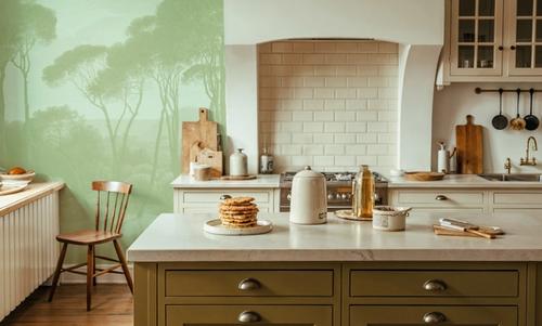 Mediterranean Pine Landscape, Pistachio