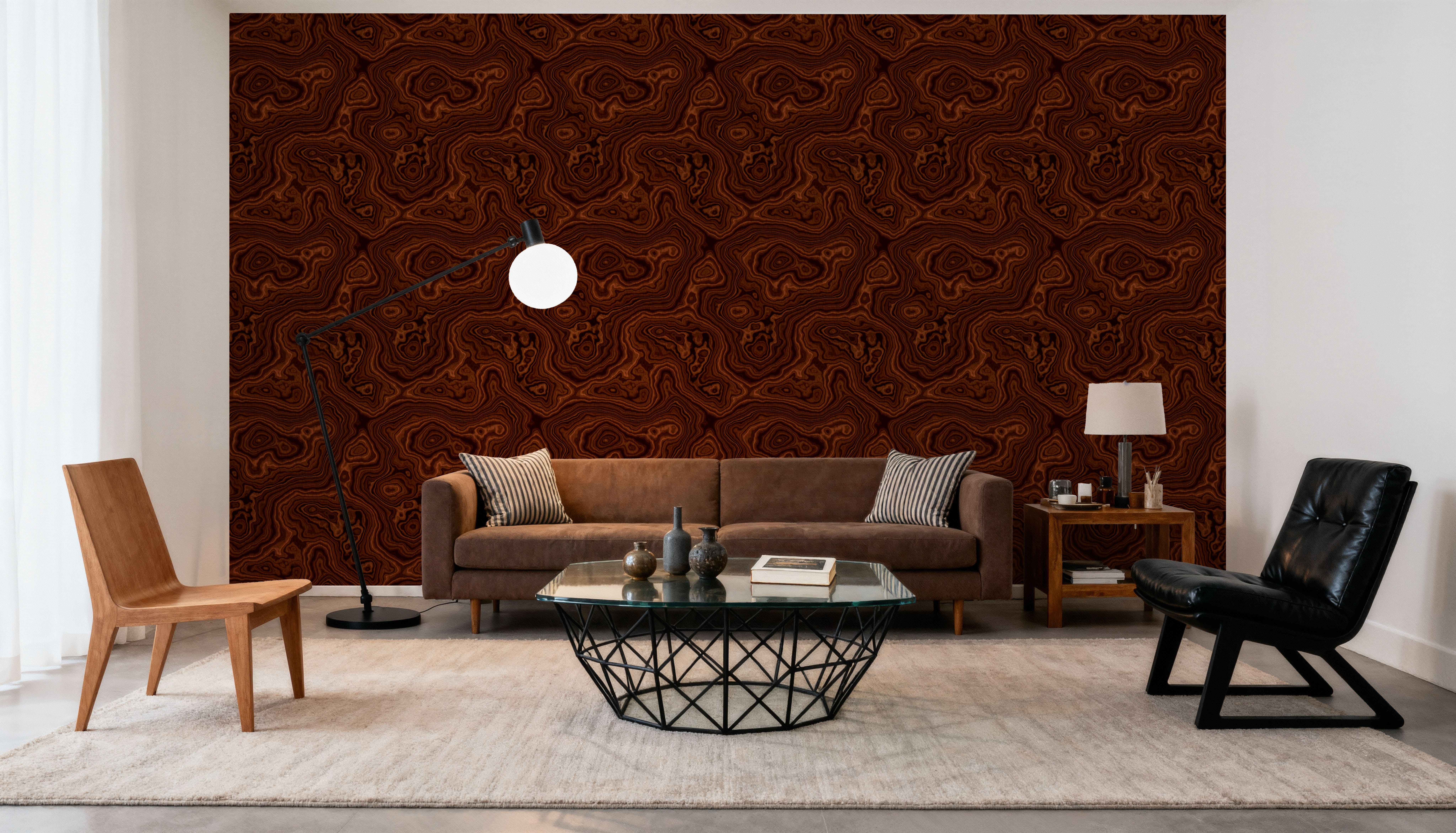 Root Wood, Red Mahogany