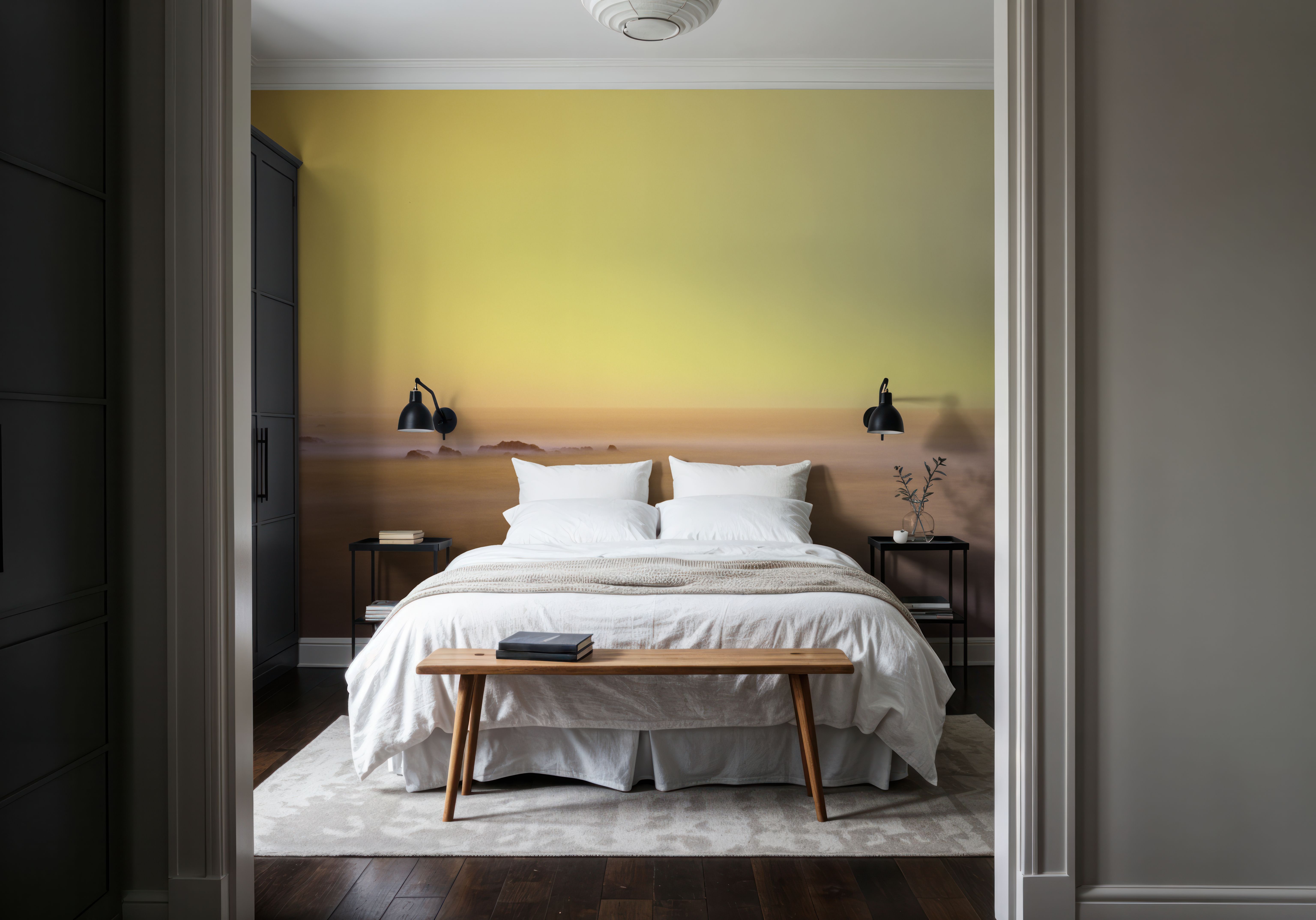 Golden Mist Harbor, Wallpaper