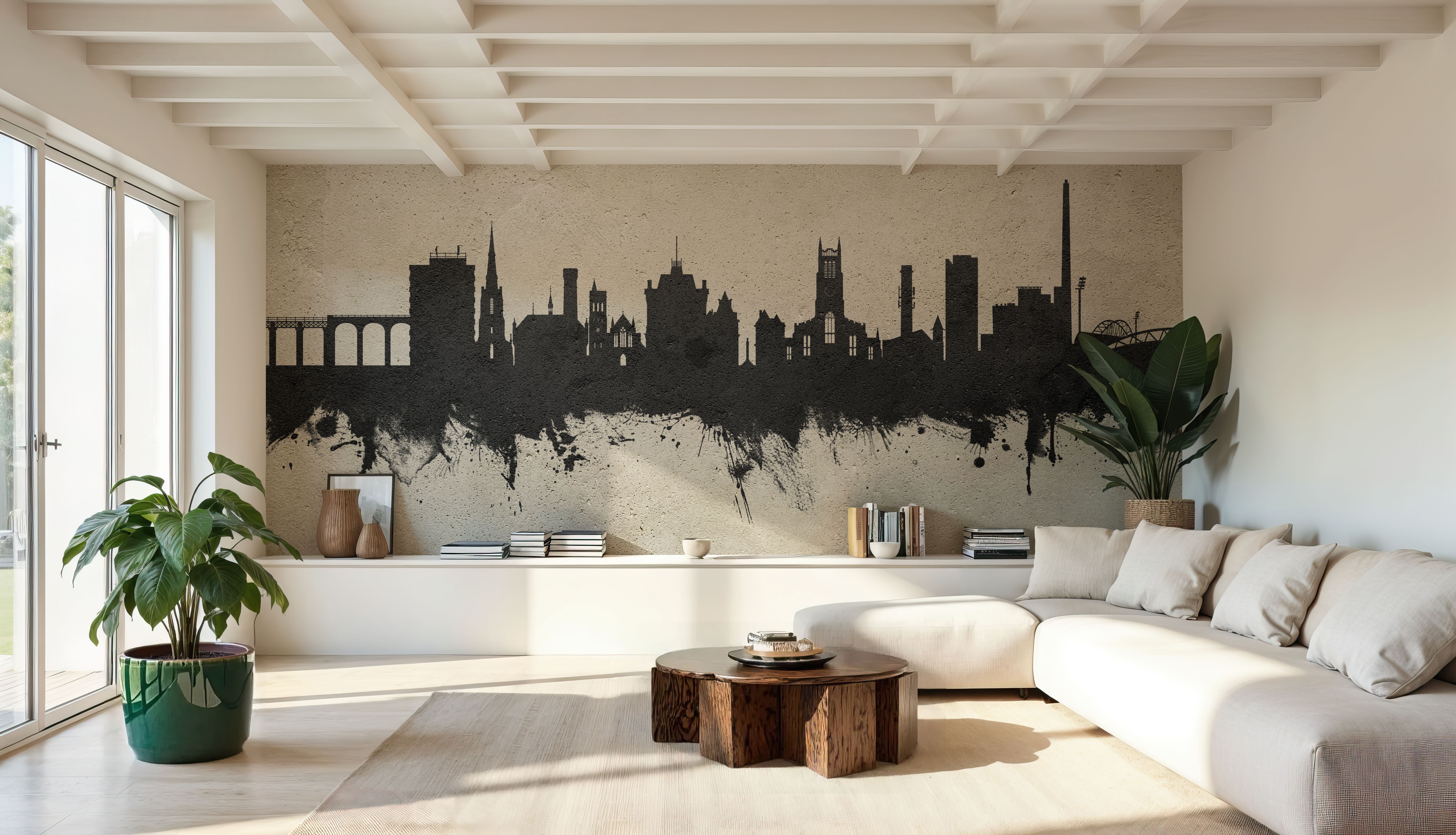 Huddersfield England Skyline Concrete