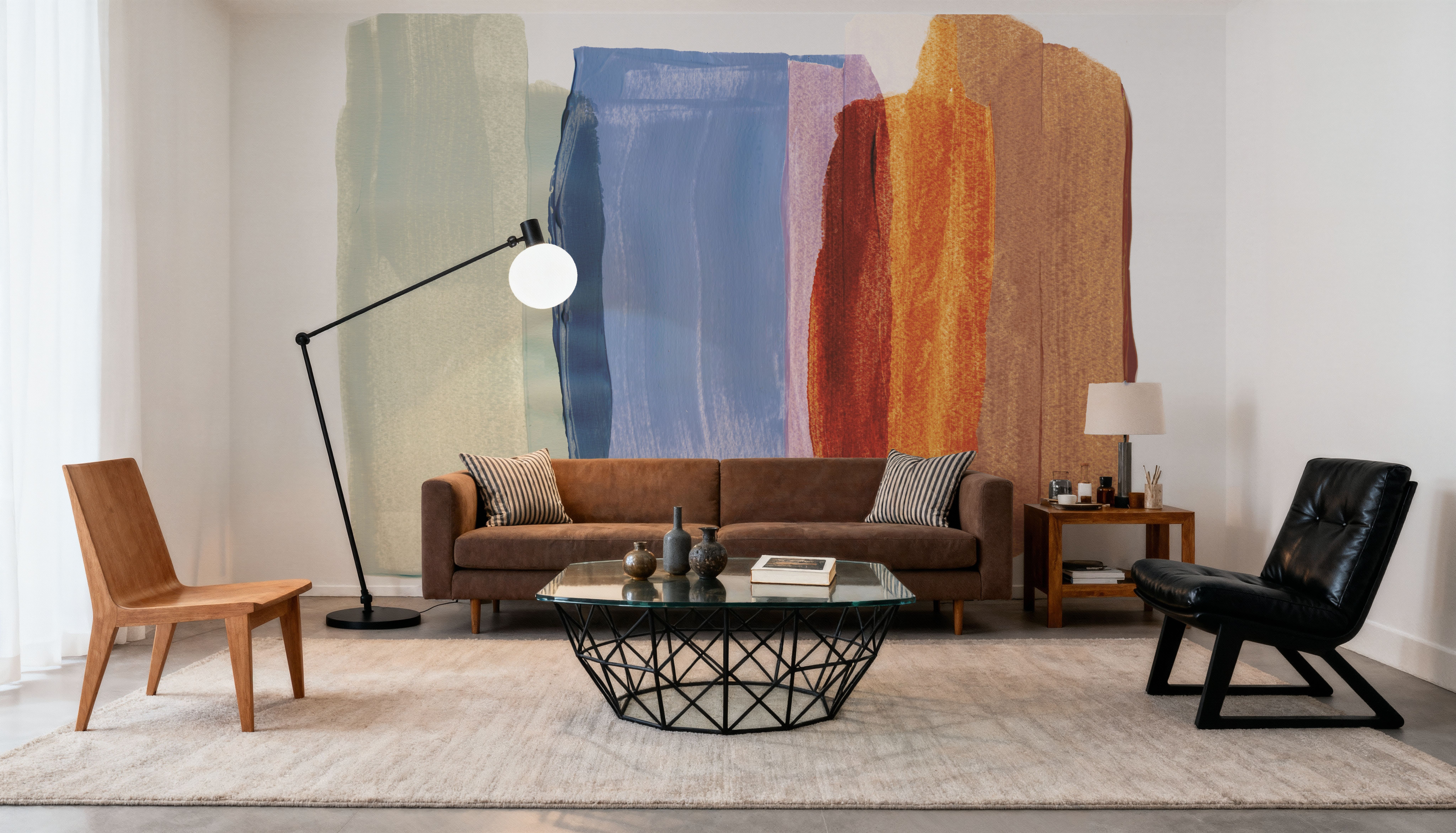 Abstract Brush Strokes 49, Wallpaper