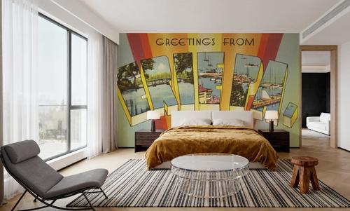 Greetings from Erie - Screenprint Postcard