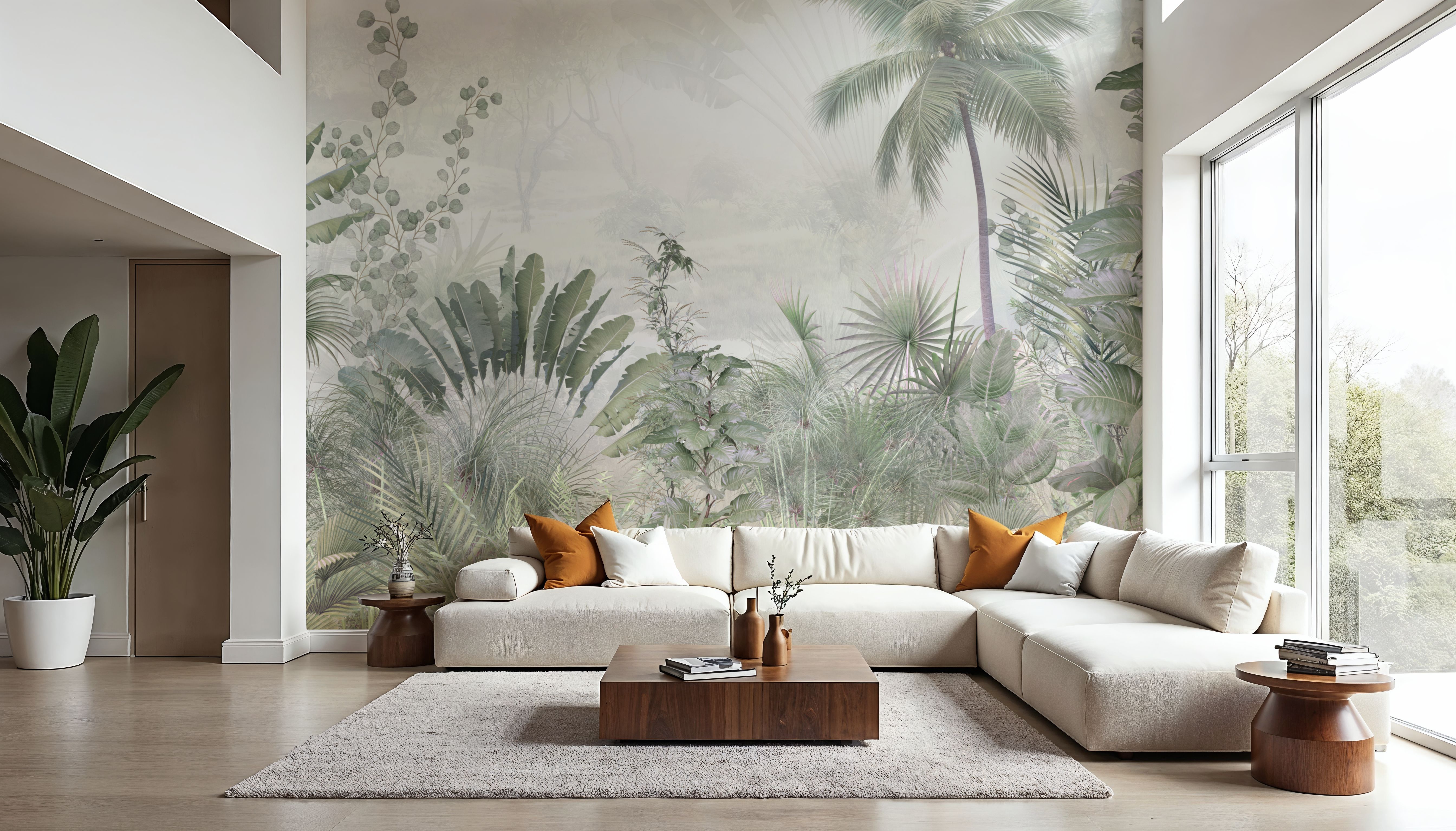 Jungle Grove, Wallpaper