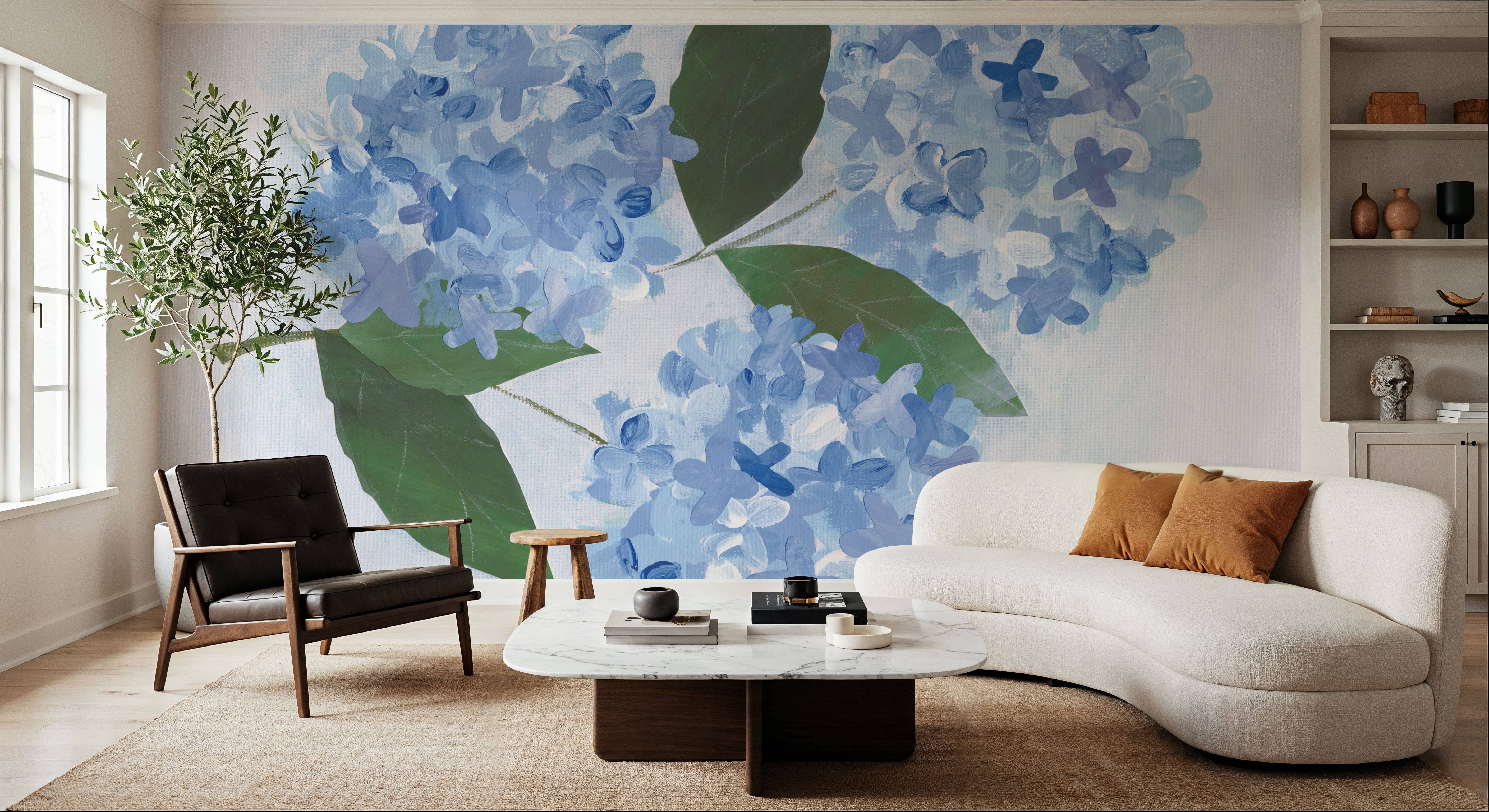 Providence Hydrangea I, Wallpaper