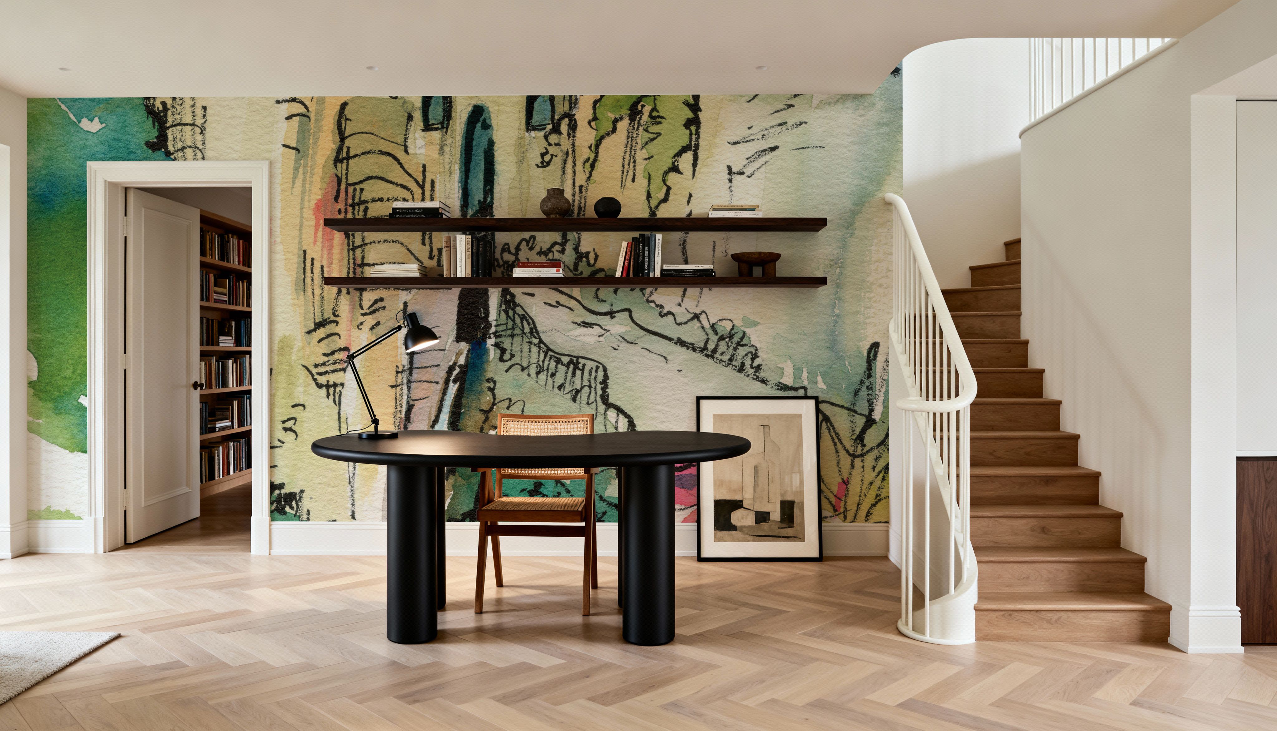 Secret Hideaway, Behang