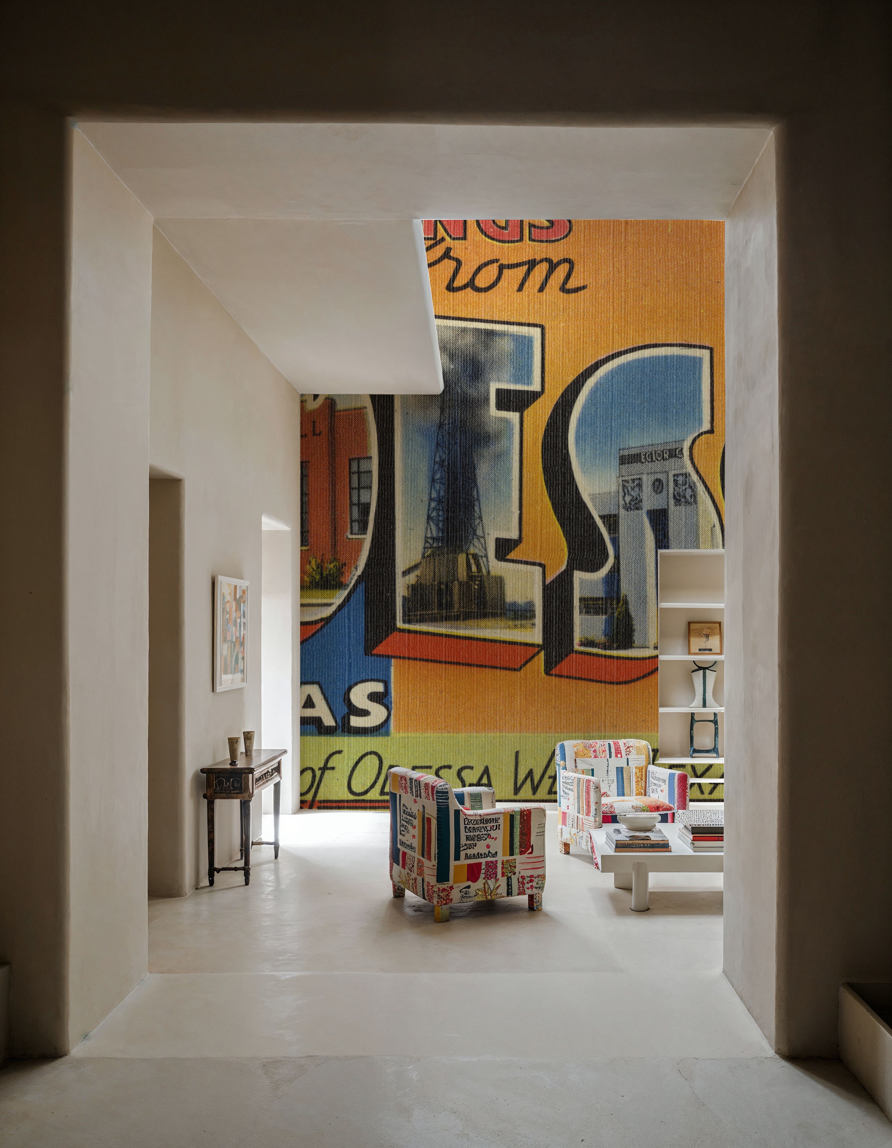 Greetings from Odessa - Screenprint Postcard