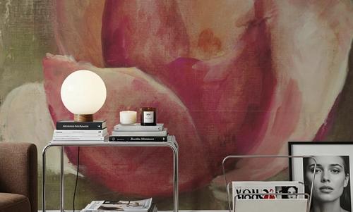 Pink Blossom on Canvas