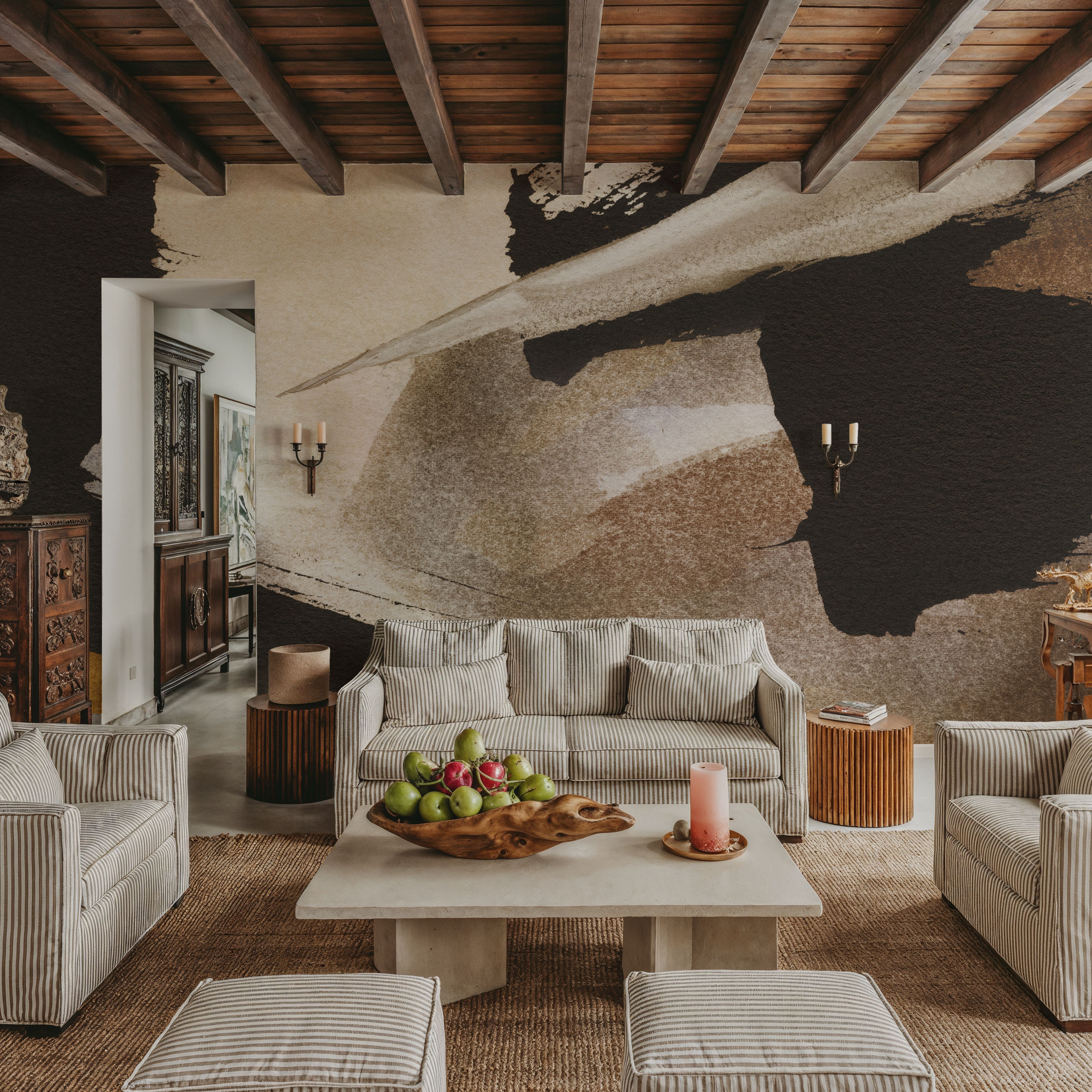 Wall Mural - Avalanche II - Abstract mural wallpaper - Bedroom - Wallism UK - Premium, Textured or Peel & Stick